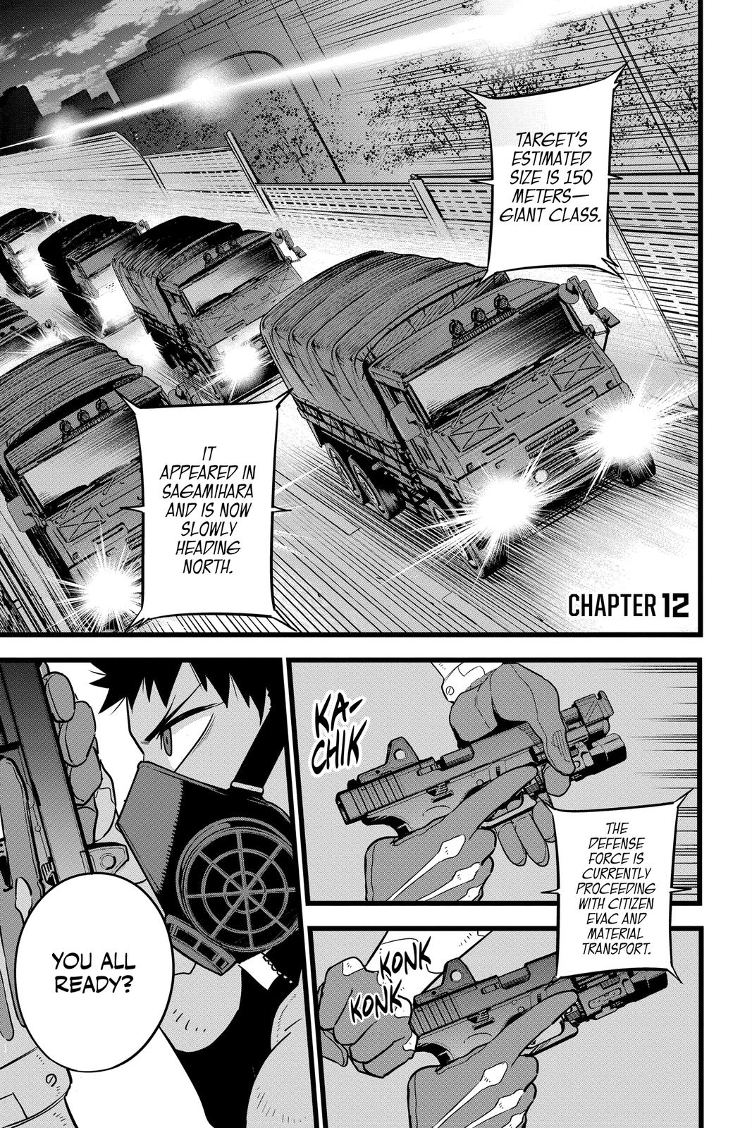 Read Kaiju No.8 ENGLISH Manga Online