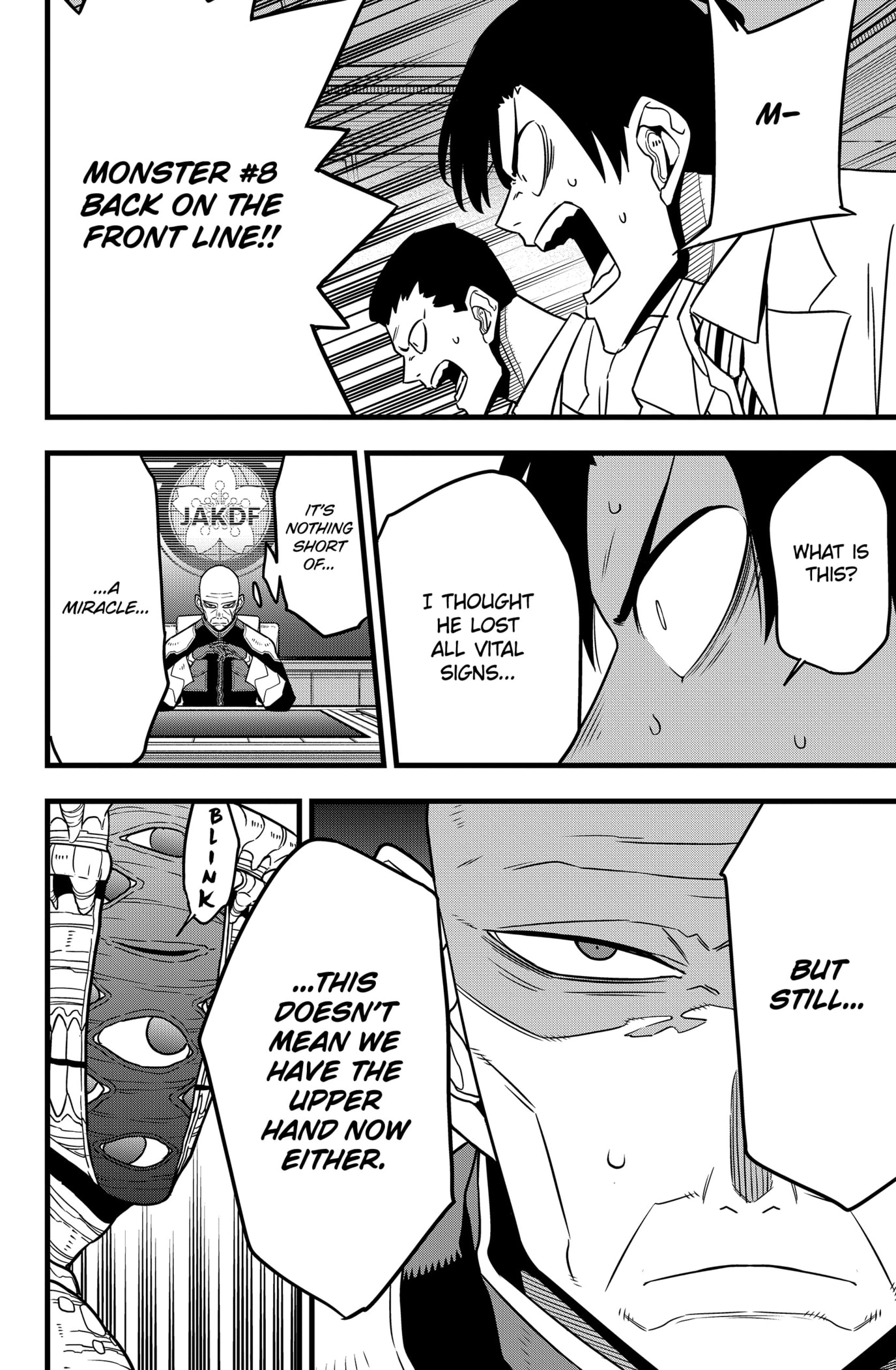 Read Kaiju No.8 ENGLISH Manga Online