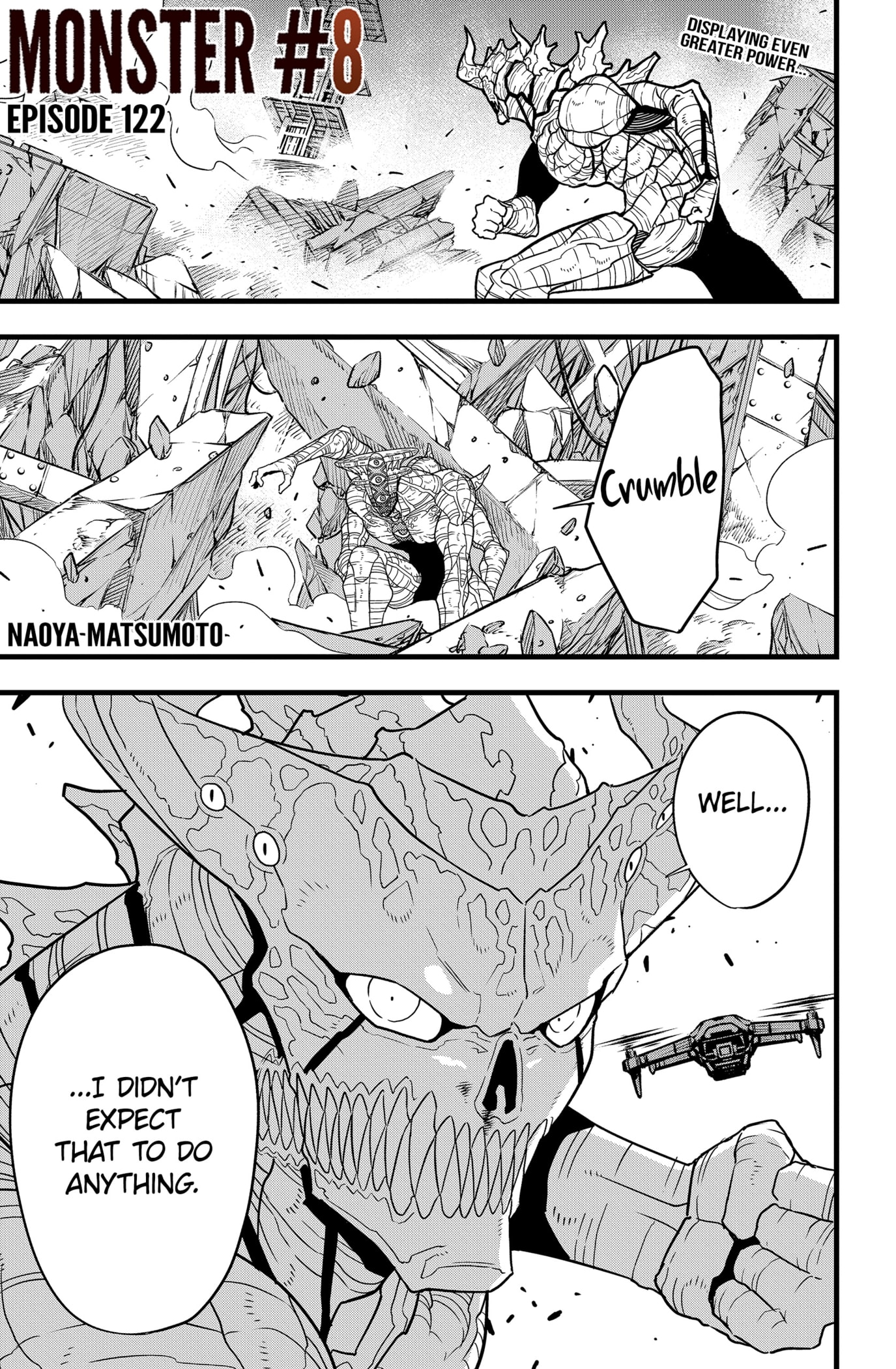 Read Kaiju No.8 ENGLISH Manga Online