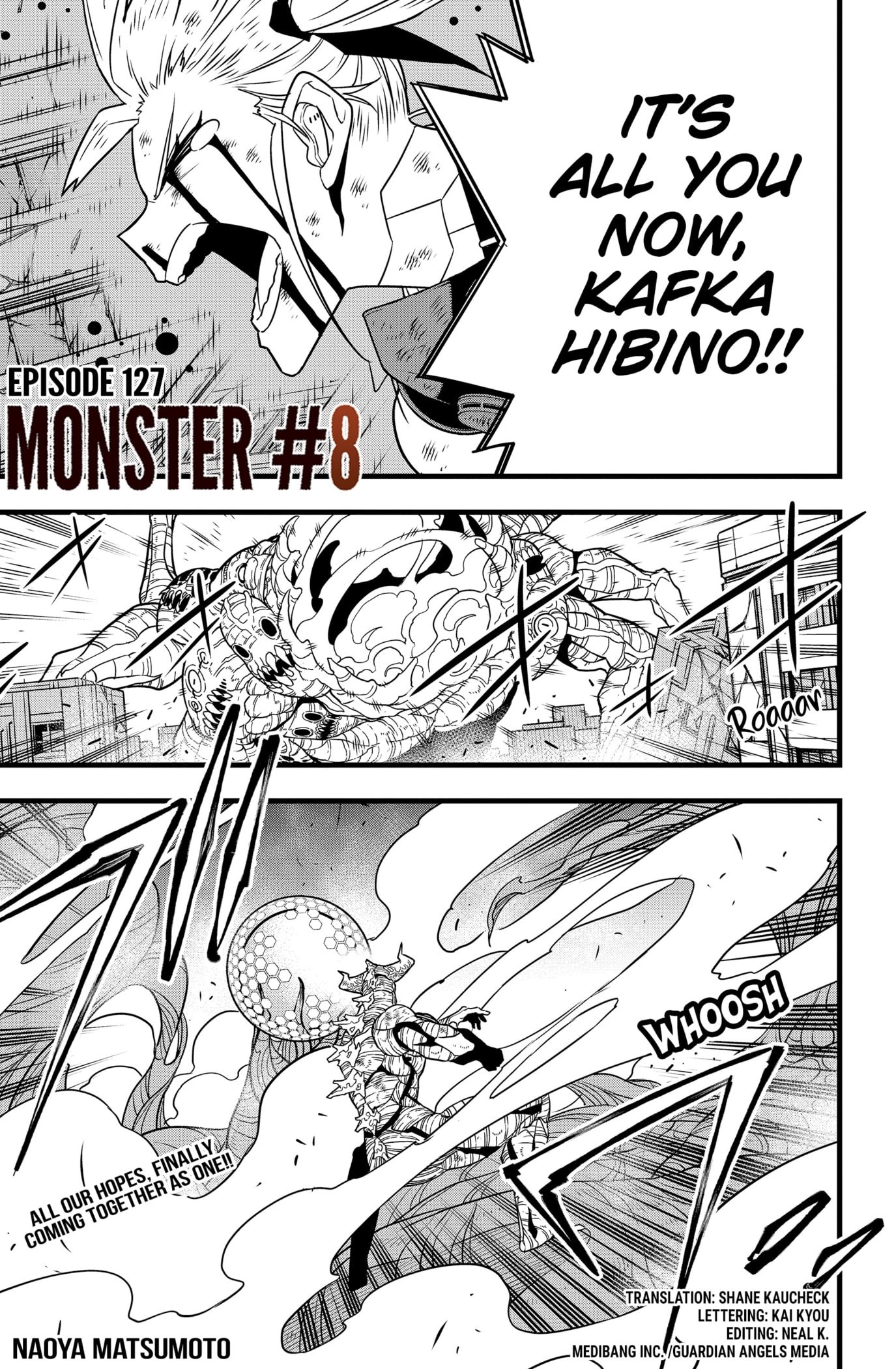 Read Kaiju No.8 ENGLISH Manga Online