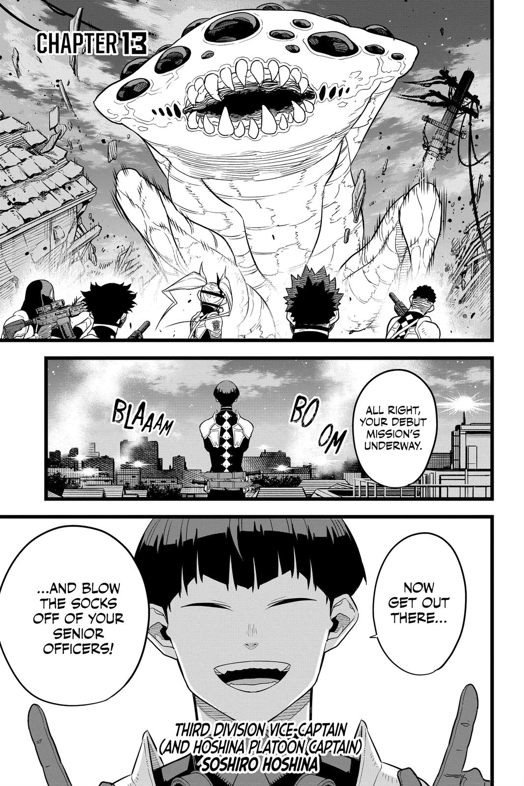 Read Kaiju No.8 ENGLISH Manga Online