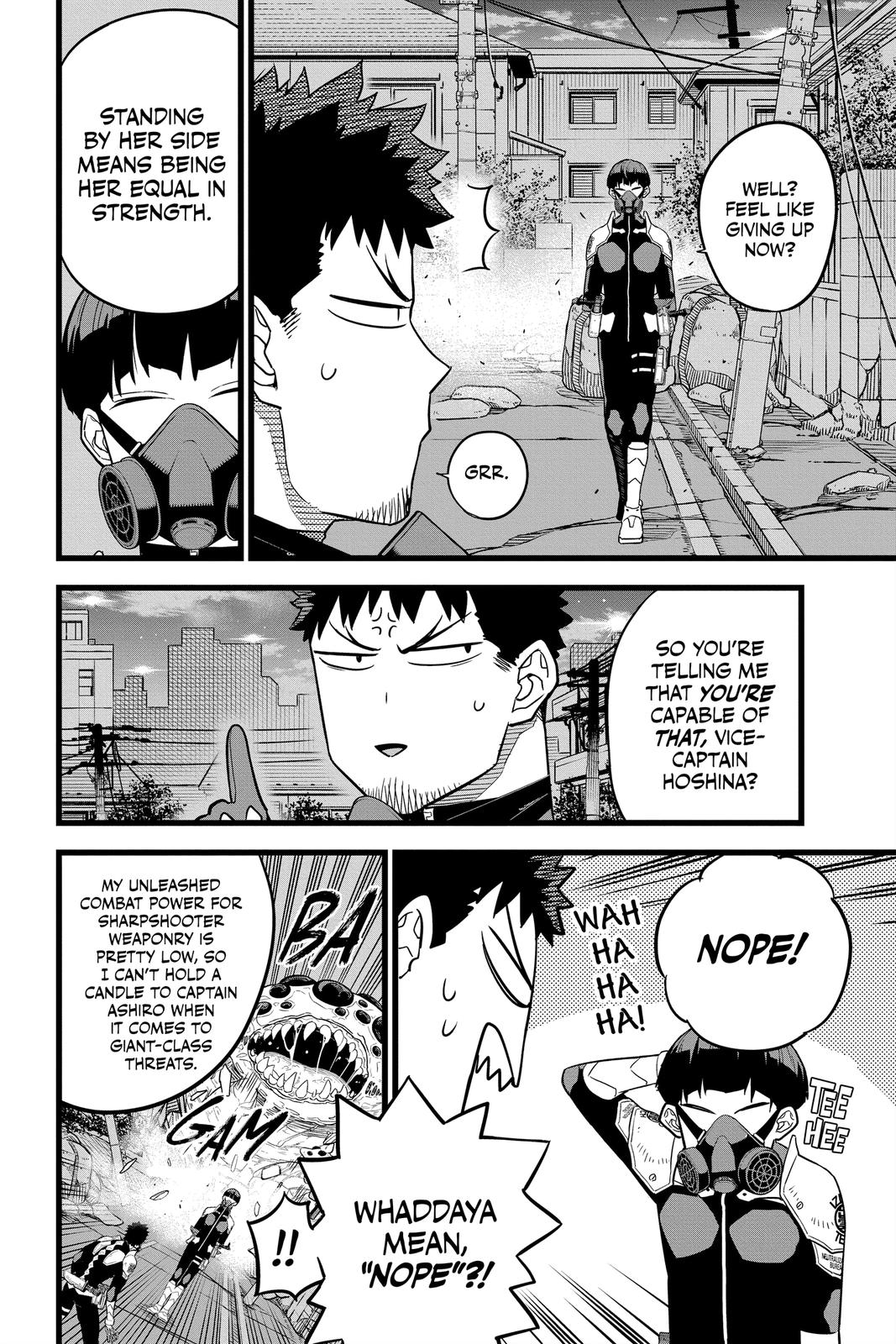 Read Kaiju No.8 ENGLISH Manga Online