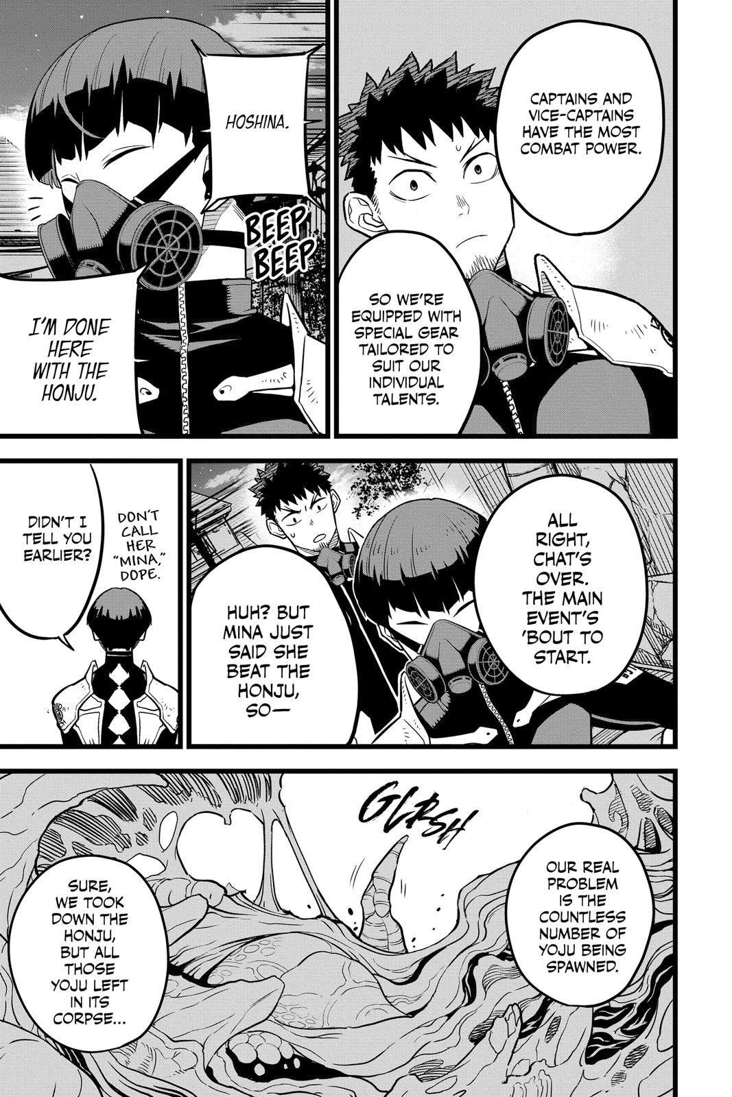 Read Kaiju No.8 ENGLISH Manga Online