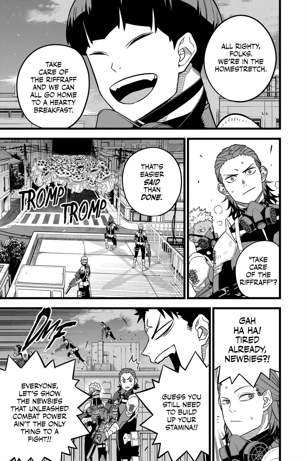 Read Kaiju No.8 ENGLISH Manga Online