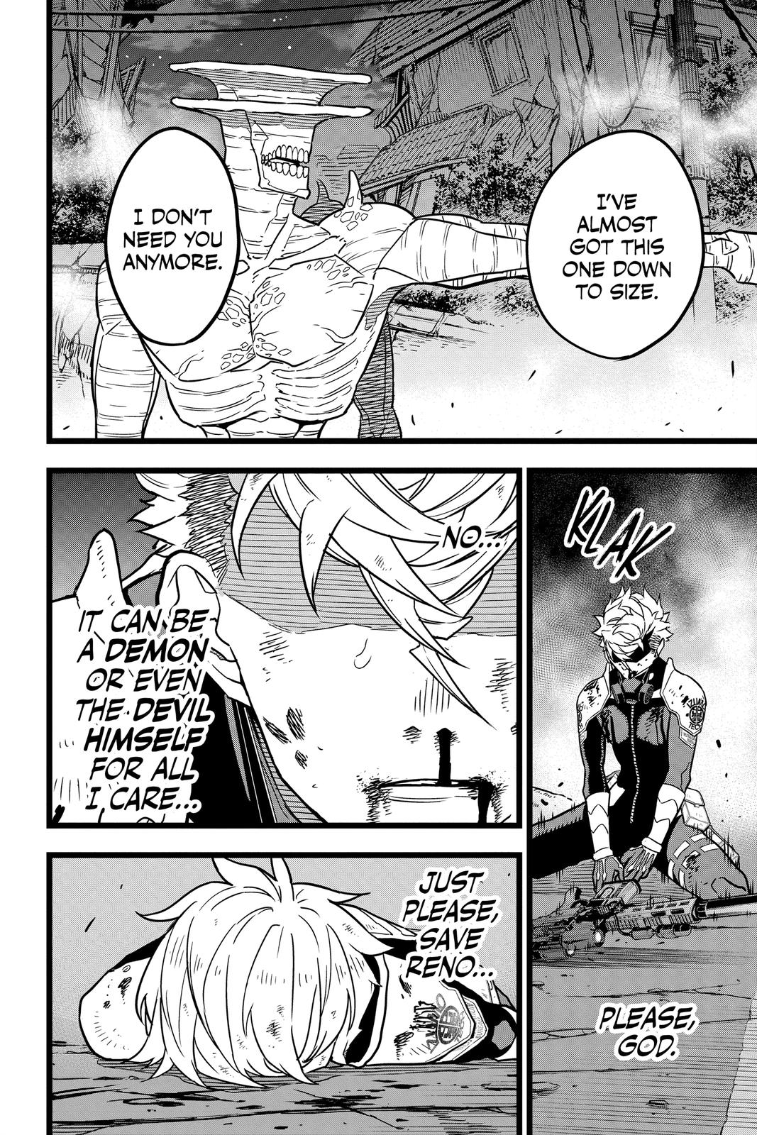 Read Kaiju No.8 ENGLISH Manga Online