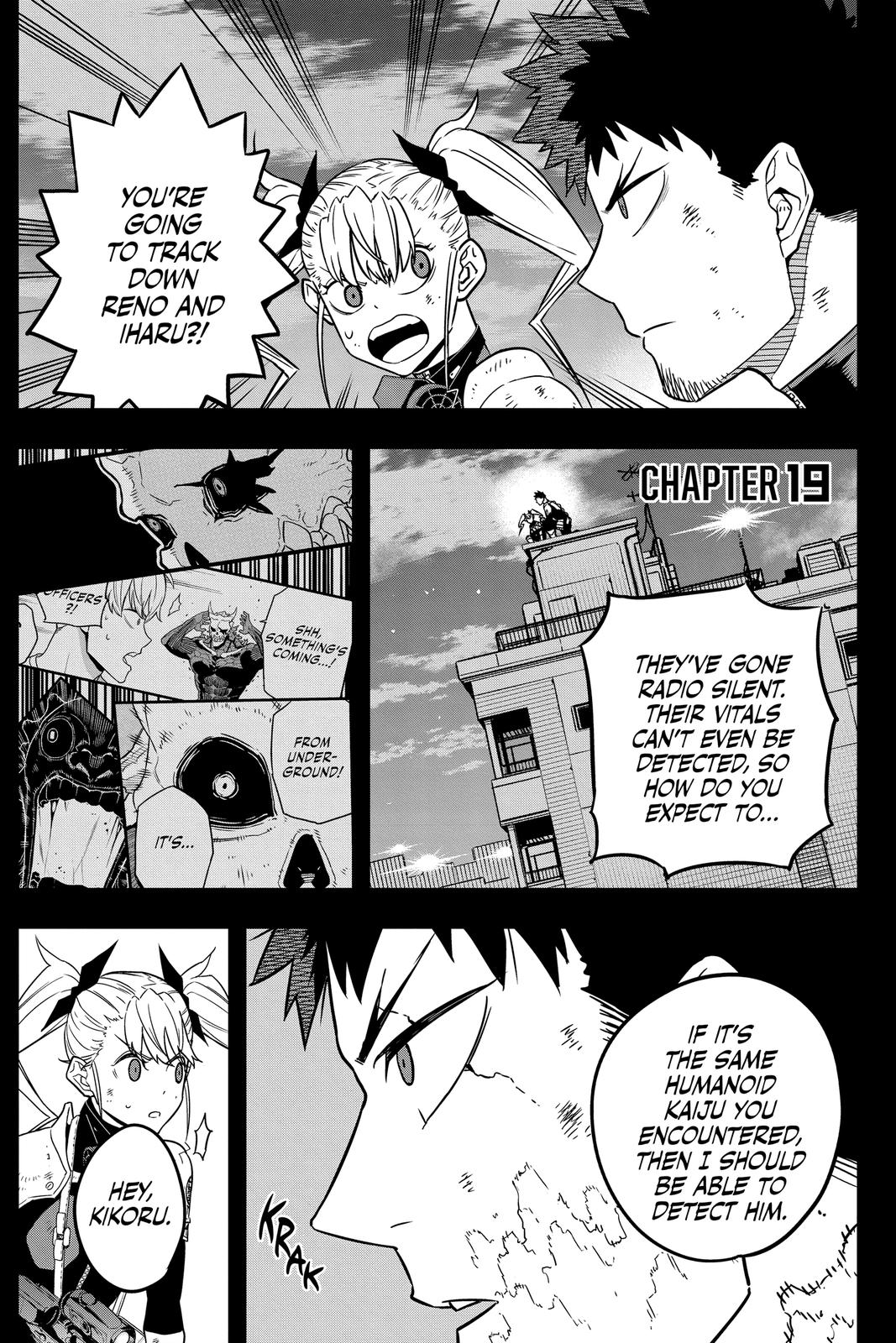 Read Kaiju No.8 ENGLISH Manga Online