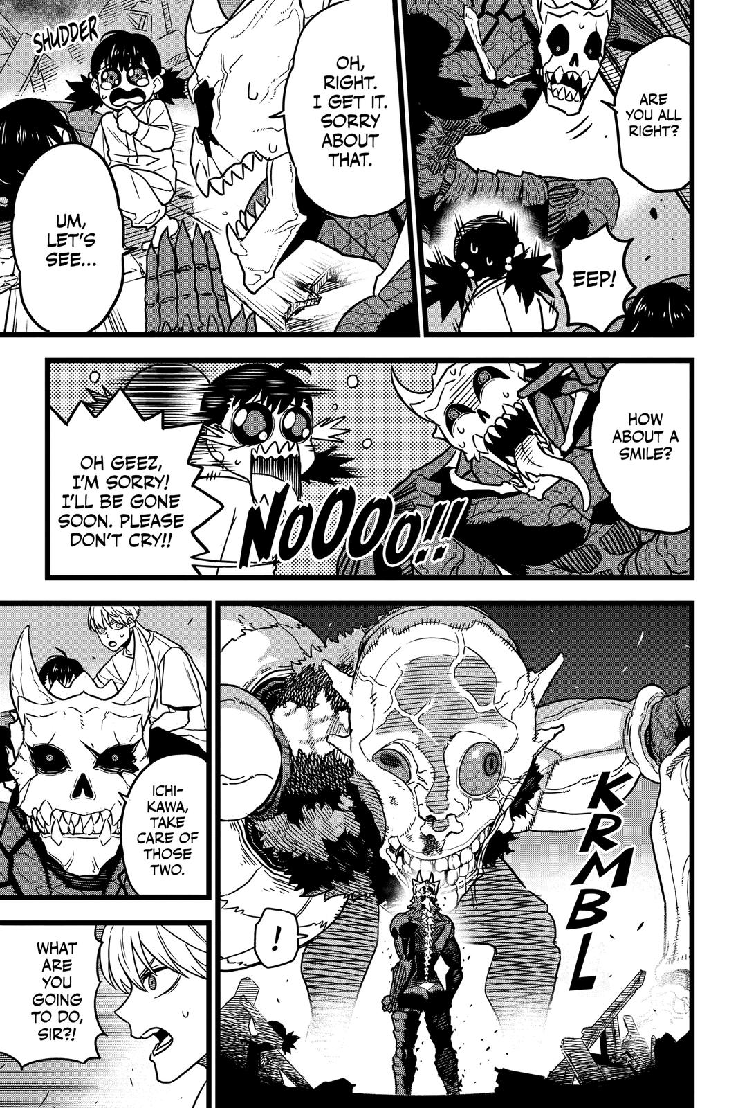 Read Kaiju No.8 ENGLISH Manga Online