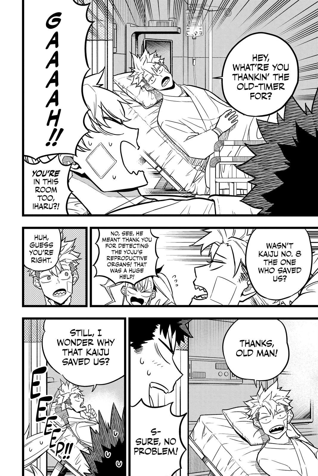 Read Kaiju No.8 ENGLISH Manga Online