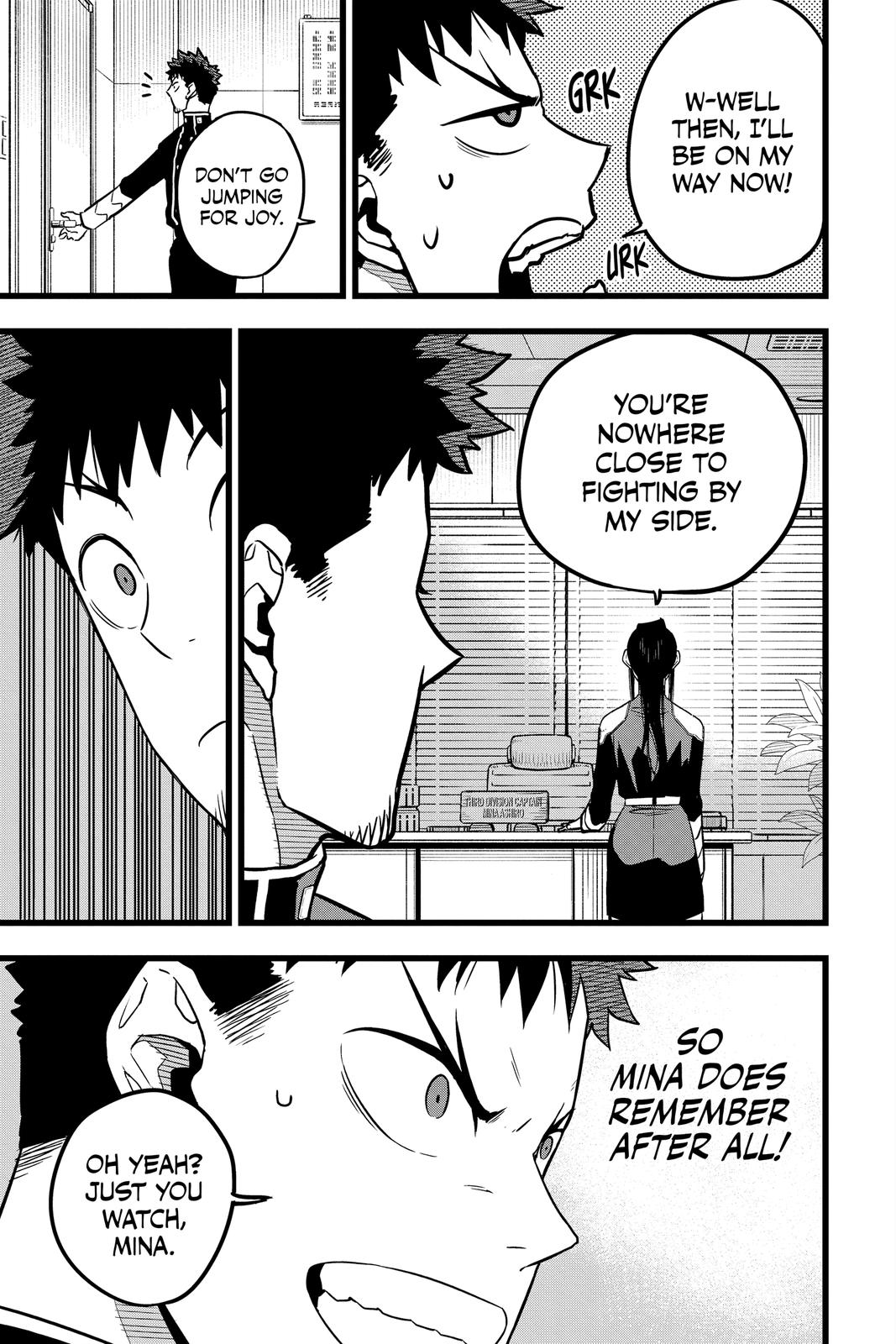 Read Kaiju No.8 ENGLISH Manga Online