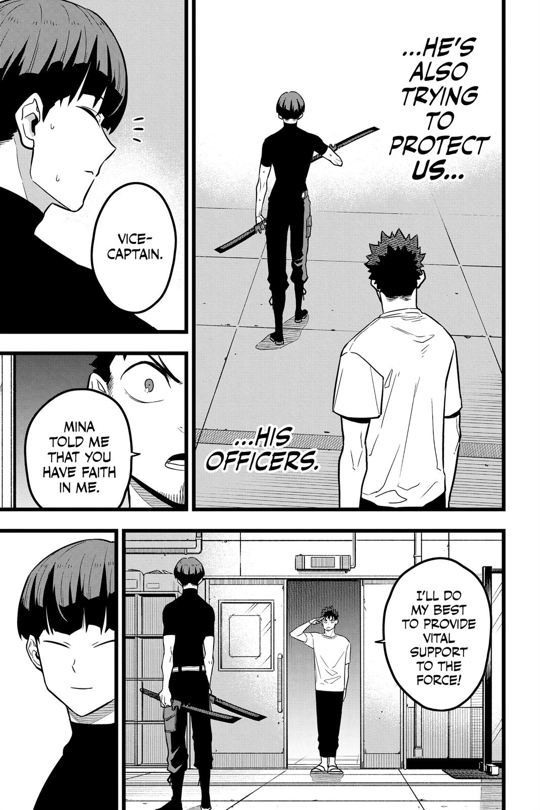 Read Kaiju No.8 ENGLISH Manga Online