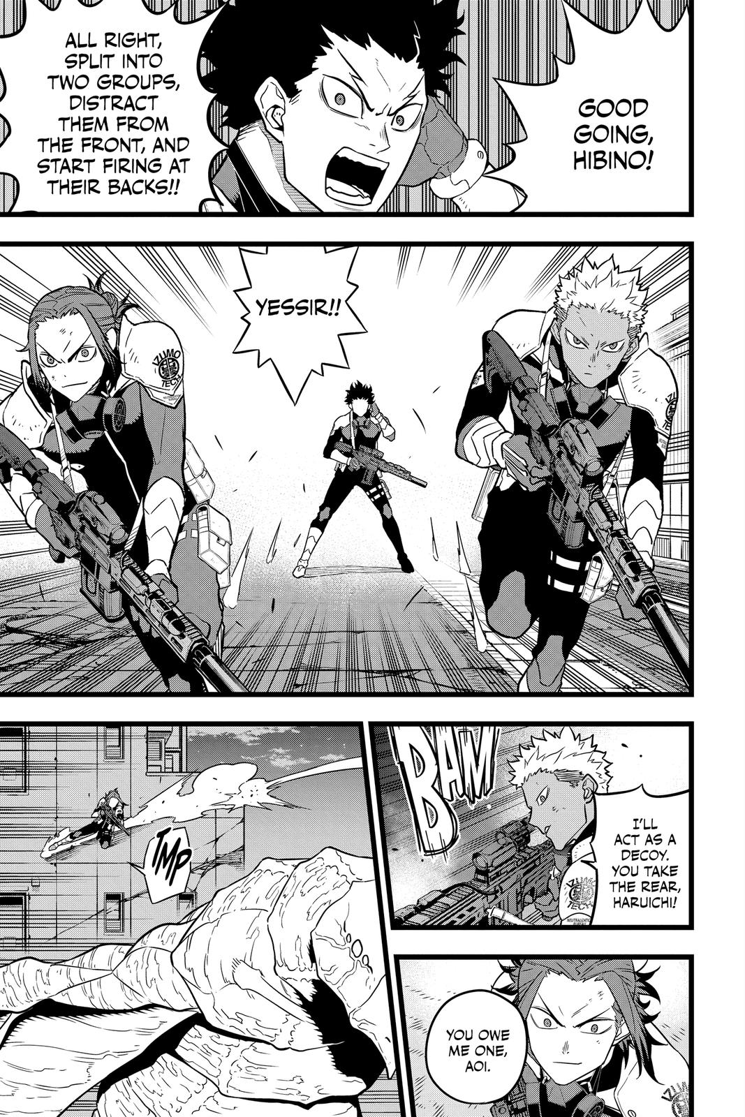 Read Kaiju No.8 ENGLISH Manga Online