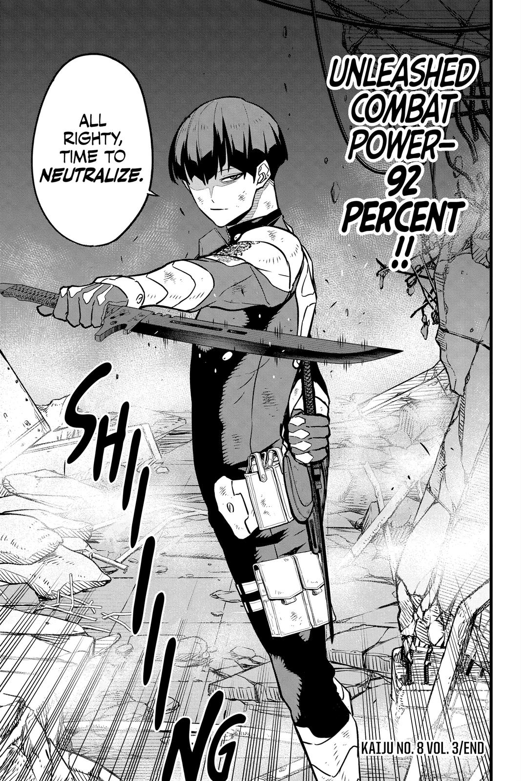 Read Kaiju No.8 ENGLISH Manga Online