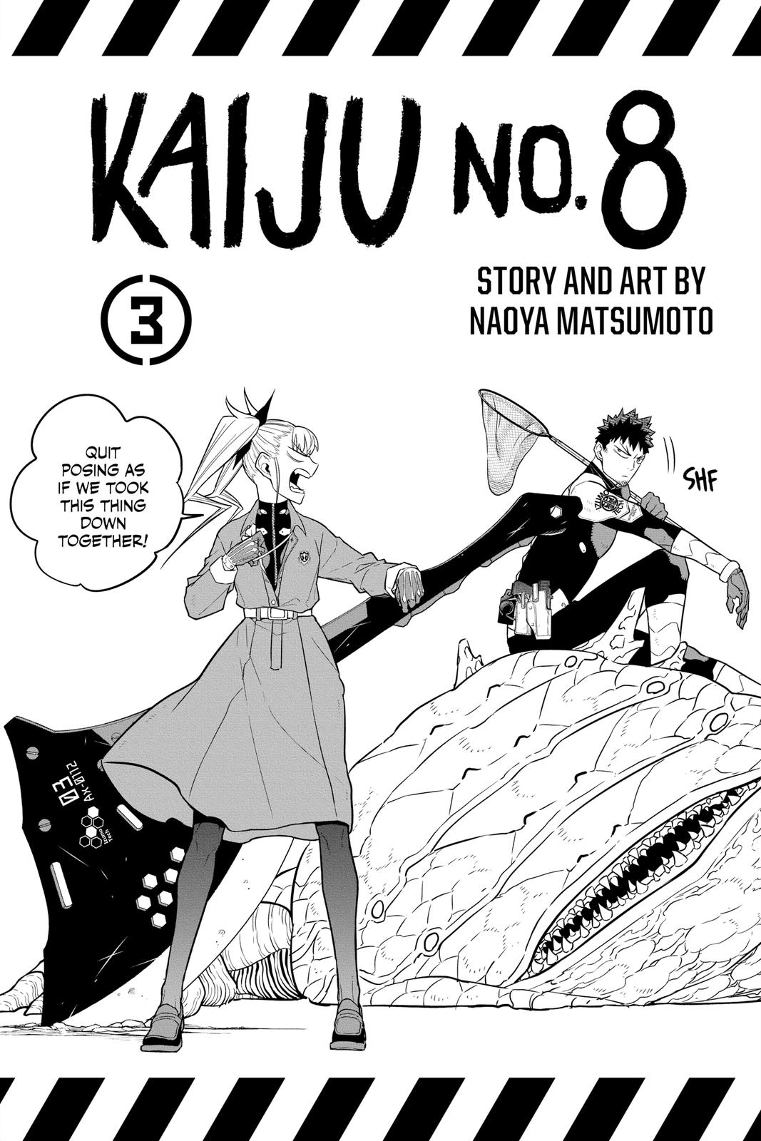 Read Kaiju No.8 ENGLISH Manga Online