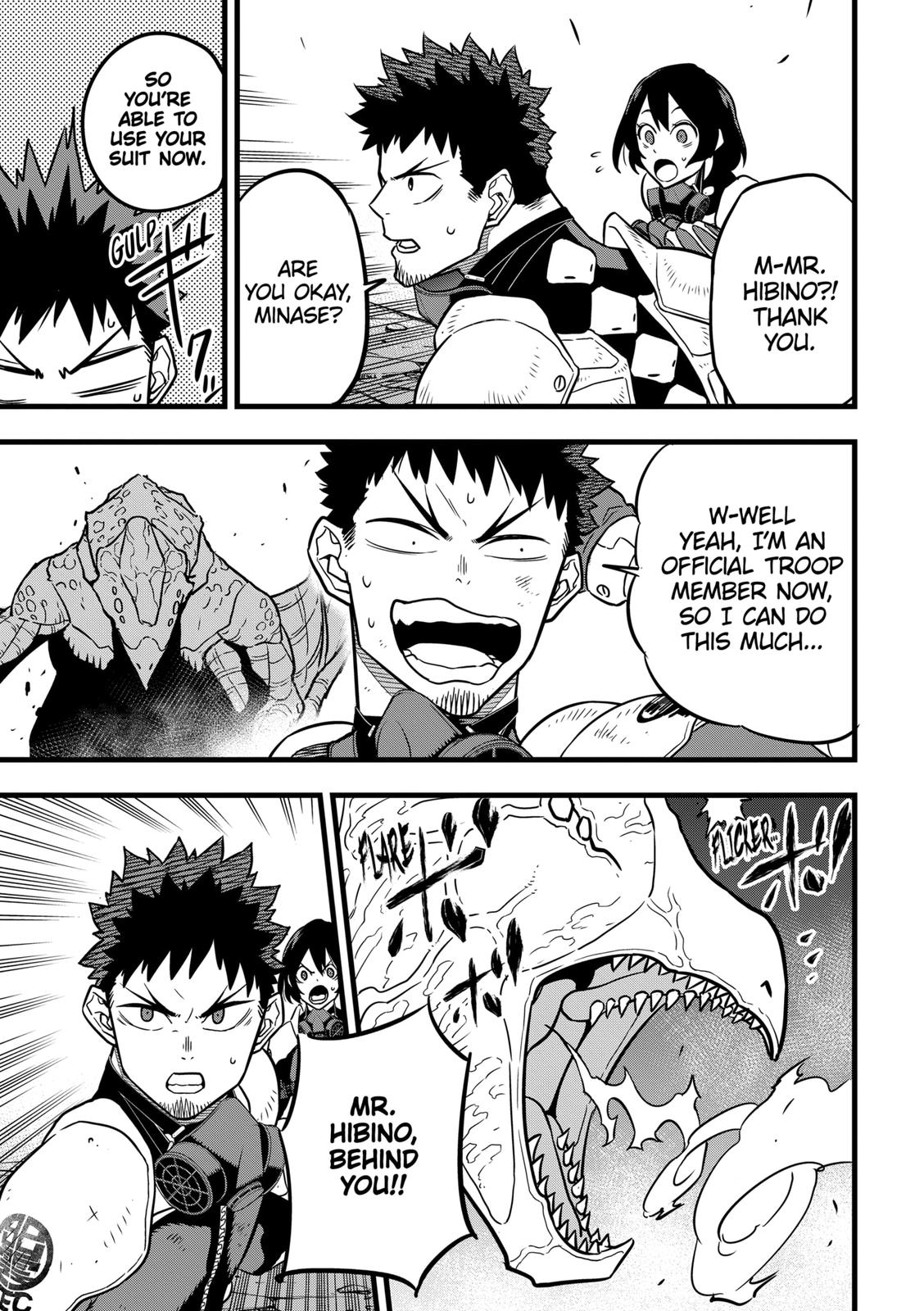 Read Kaiju No.8 ENGLISH Manga Online