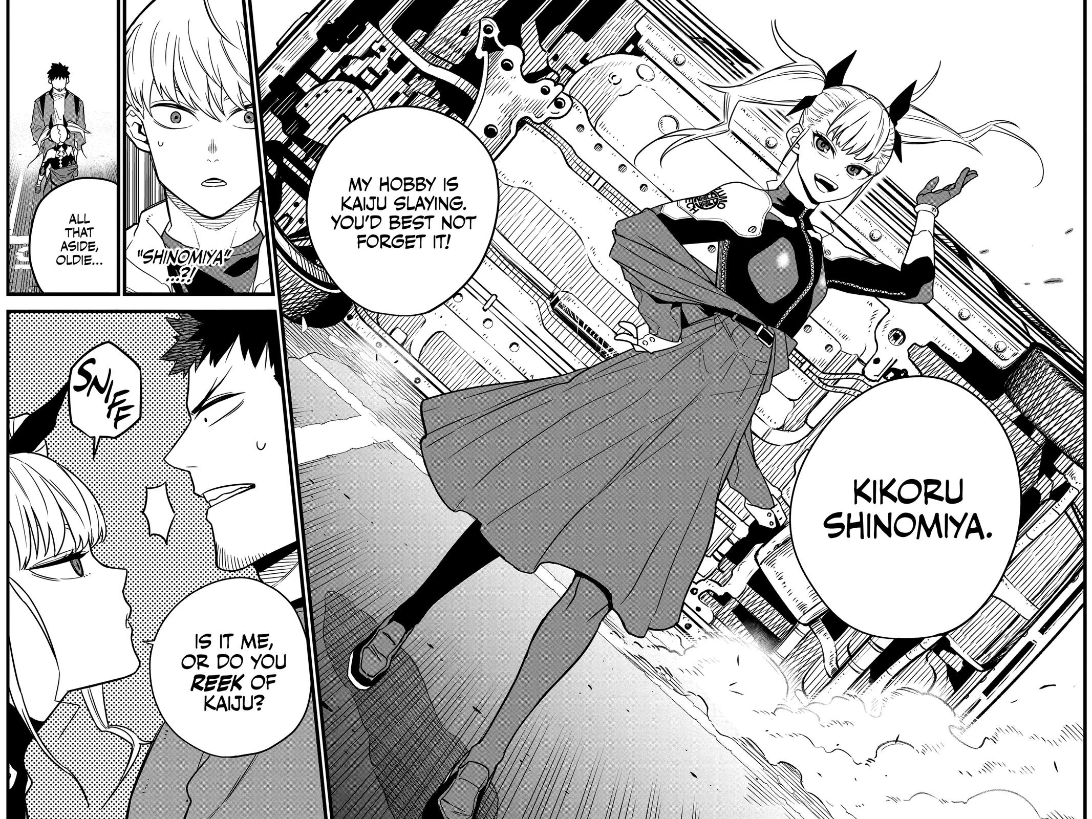 Read Kaiju No.8 ENGLISH Manga Online