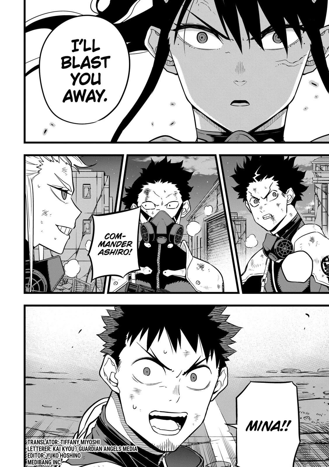 Read Kaiju No.8 ENGLISH Manga Online