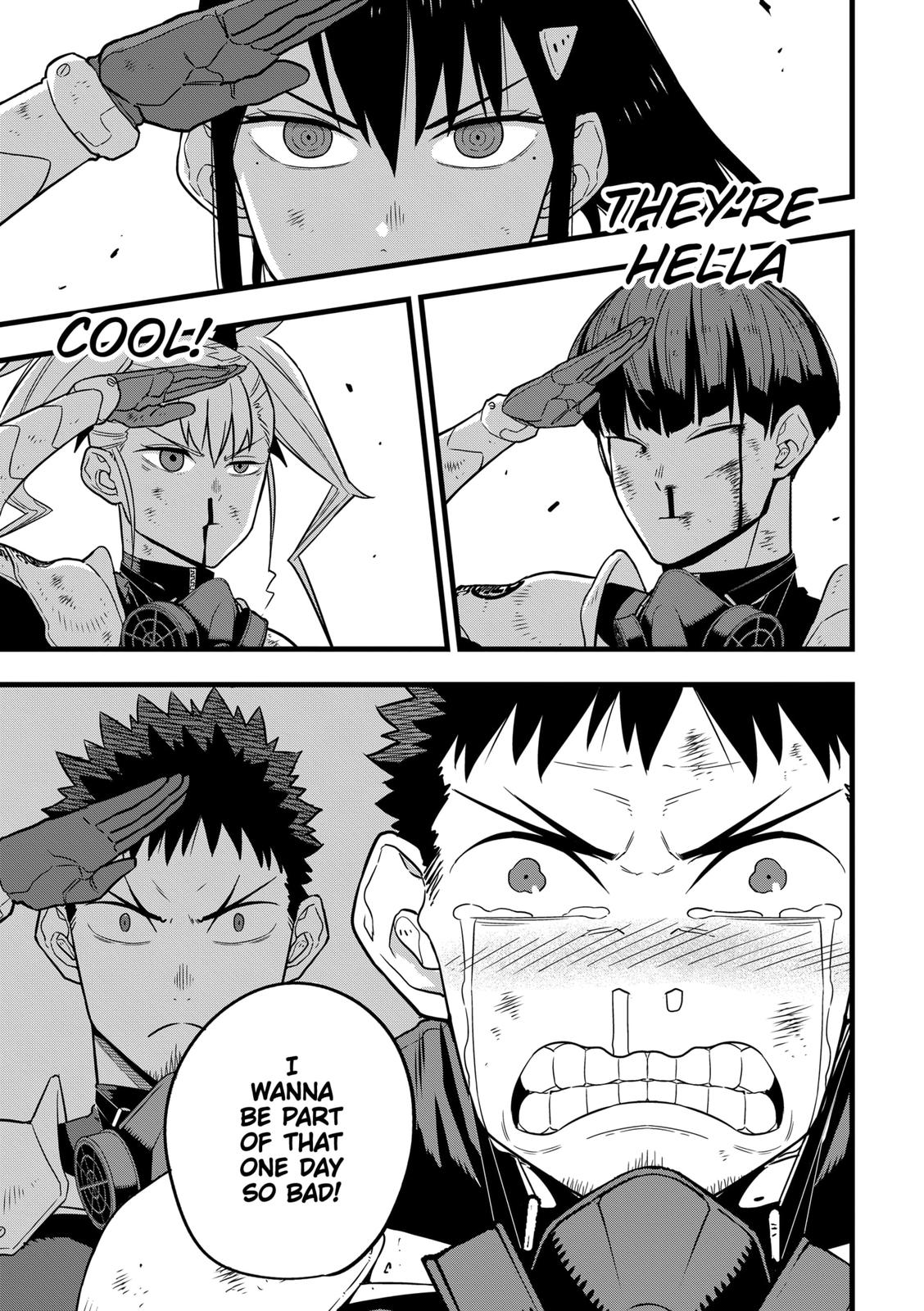 Read Kaiju No.8 ENGLISH Manga Online