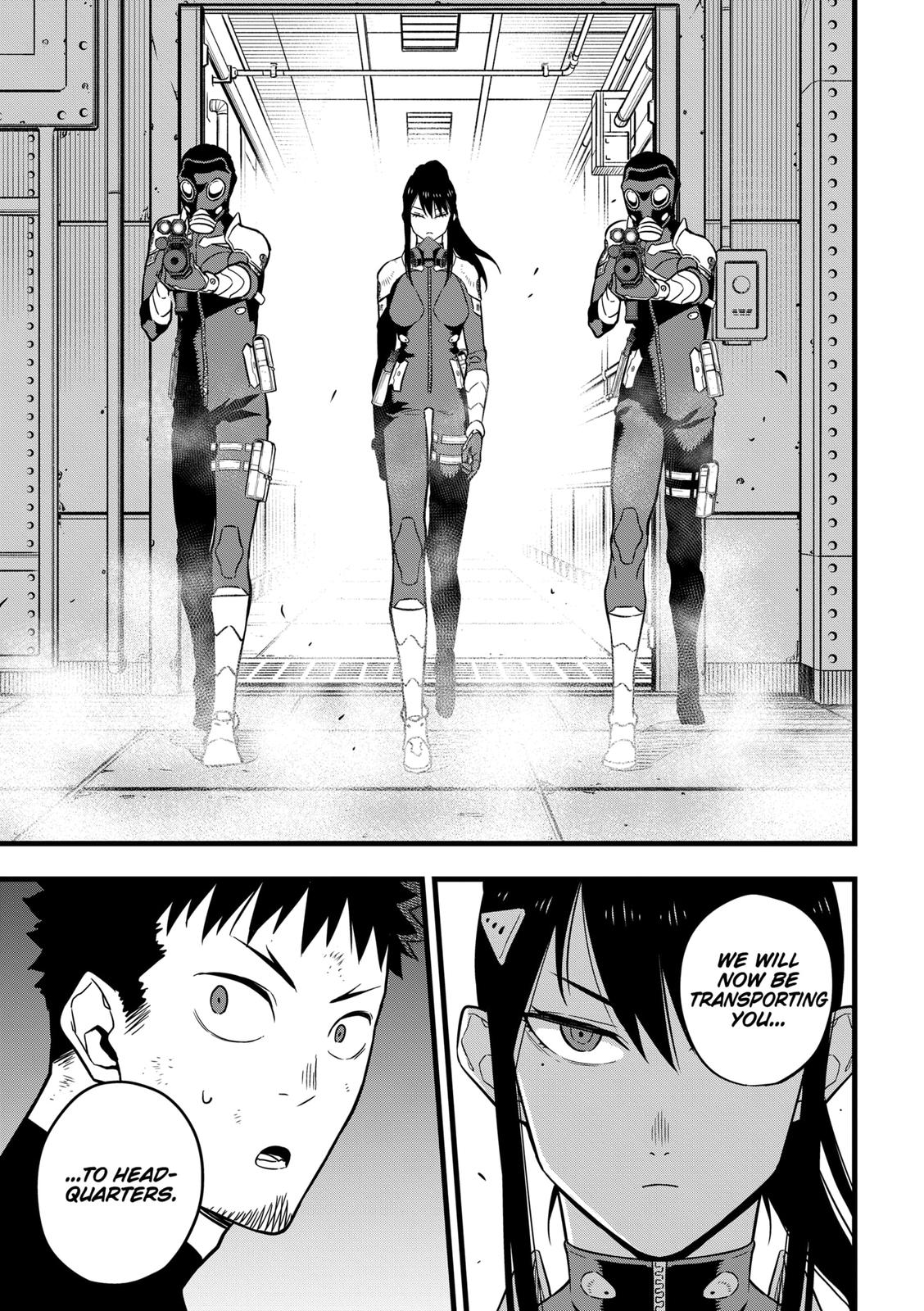 Read Kaiju No.8 ENGLISH Manga Online