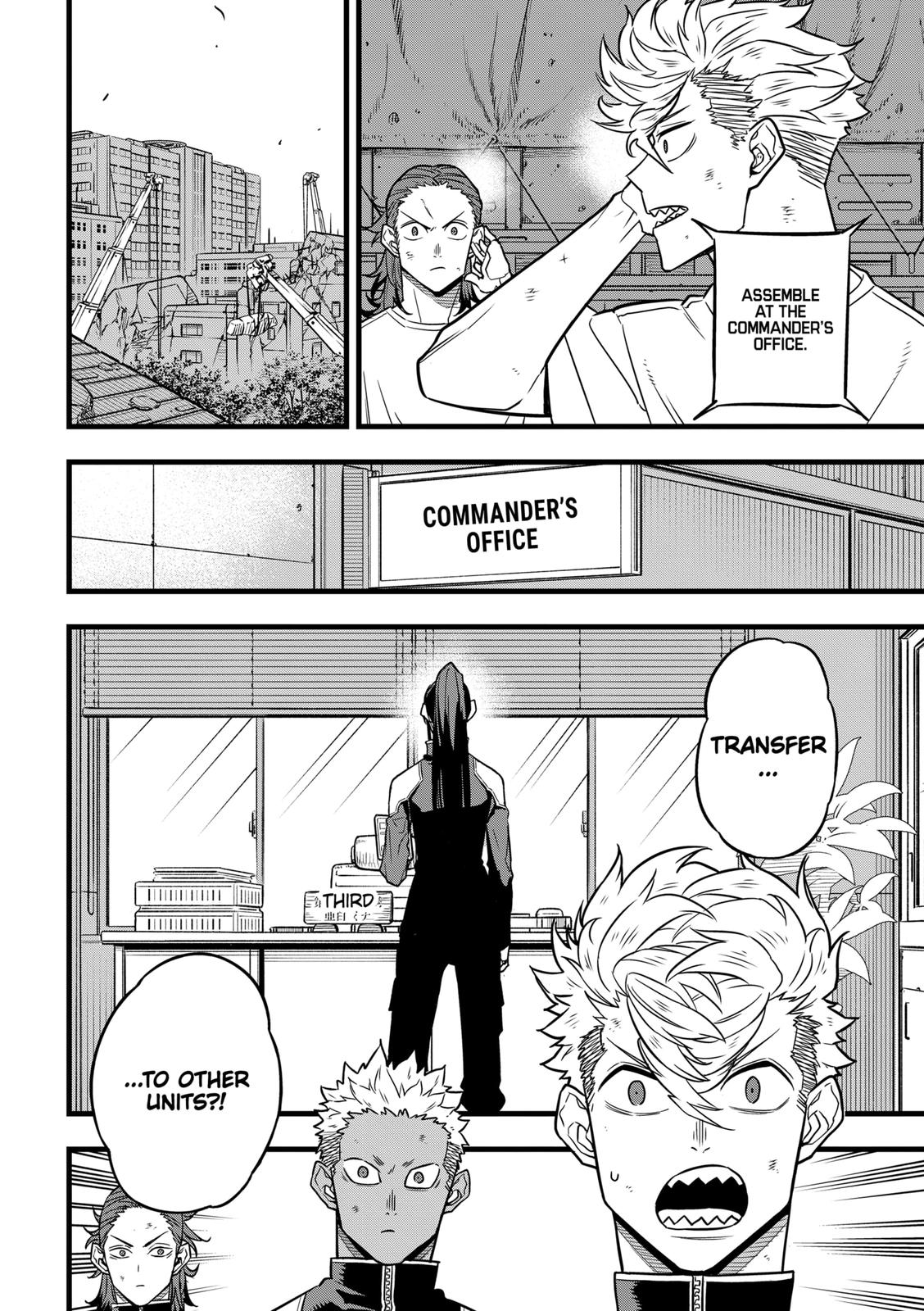 Read Kaiju No.8 ENGLISH Manga Online