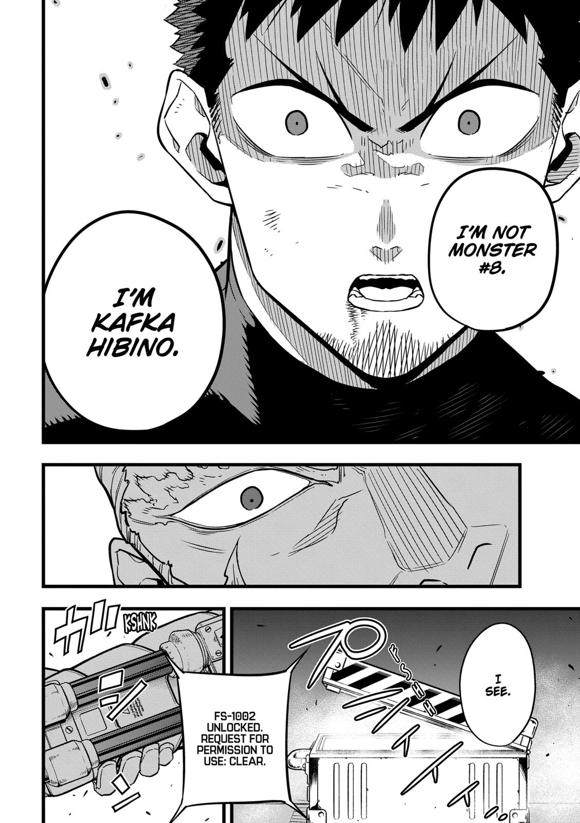 Read Kaiju No.8 ENGLISH Manga Online