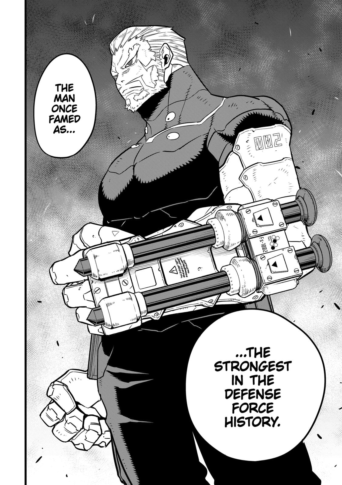 Read Kaiju No.8 ENGLISH Manga Online