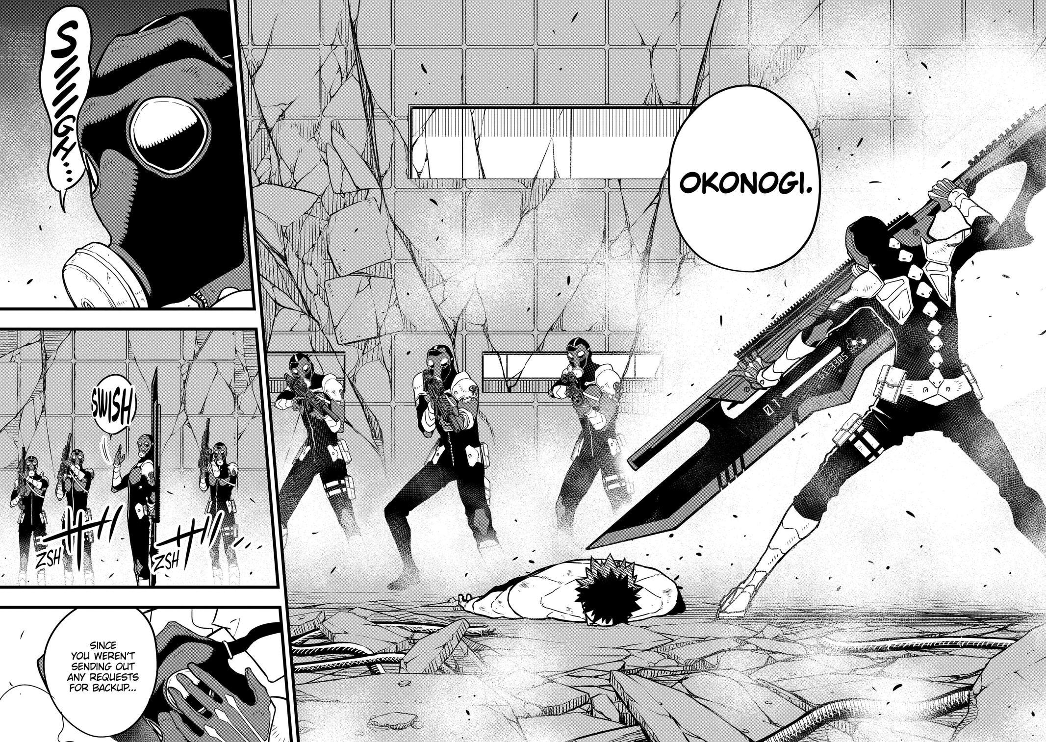 Read Kaiju No.8 ENGLISH Manga Online