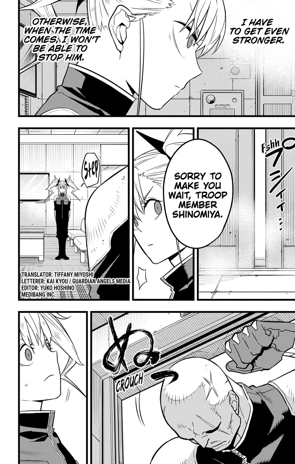 Read Kaiju No.8 ENGLISH Manga Online