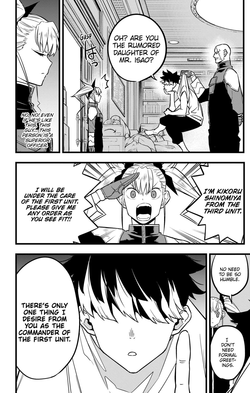 Read Kaiju No.8 ENGLISH Manga Online