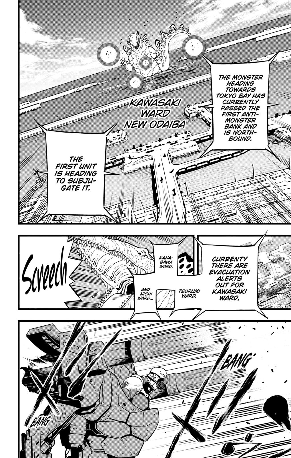 Read Kaiju No.8 ENGLISH Manga Online