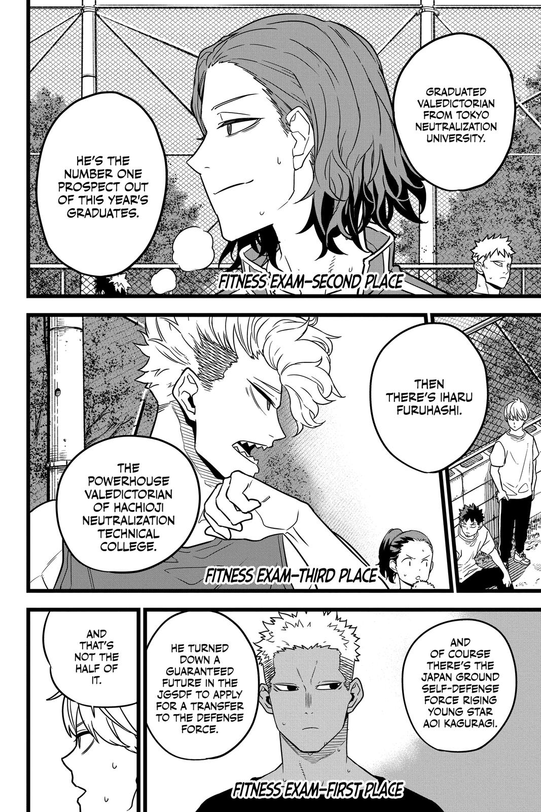 Read Kaiju No.8 ENGLISH Manga Online