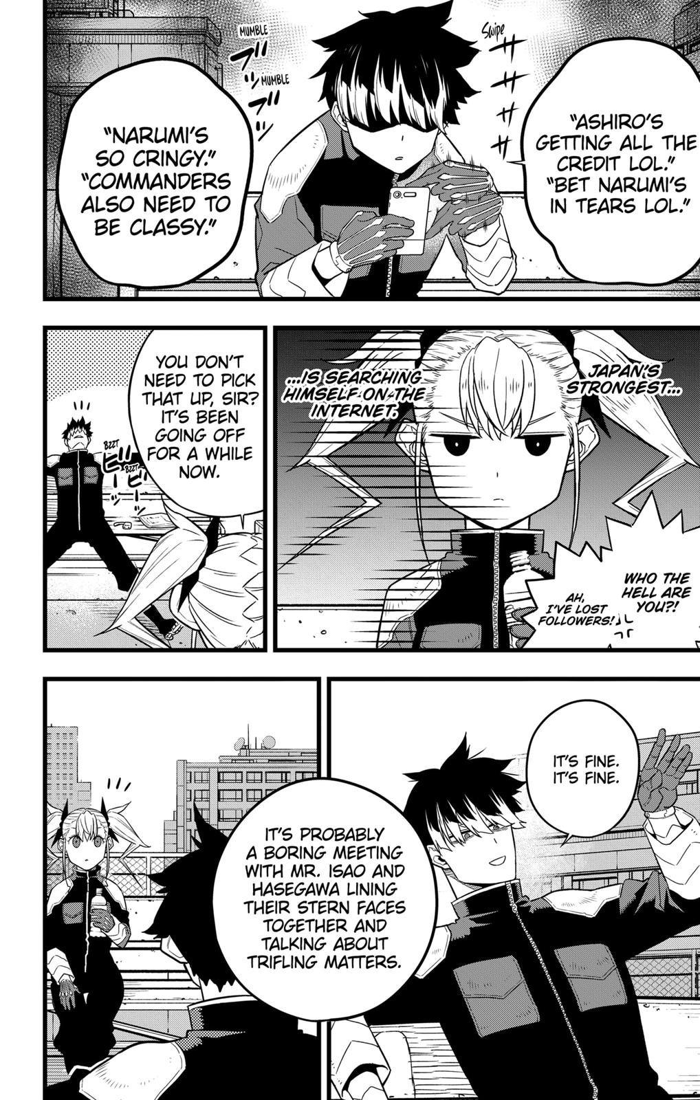 Read Kaiju No.8 ENGLISH Manga Online