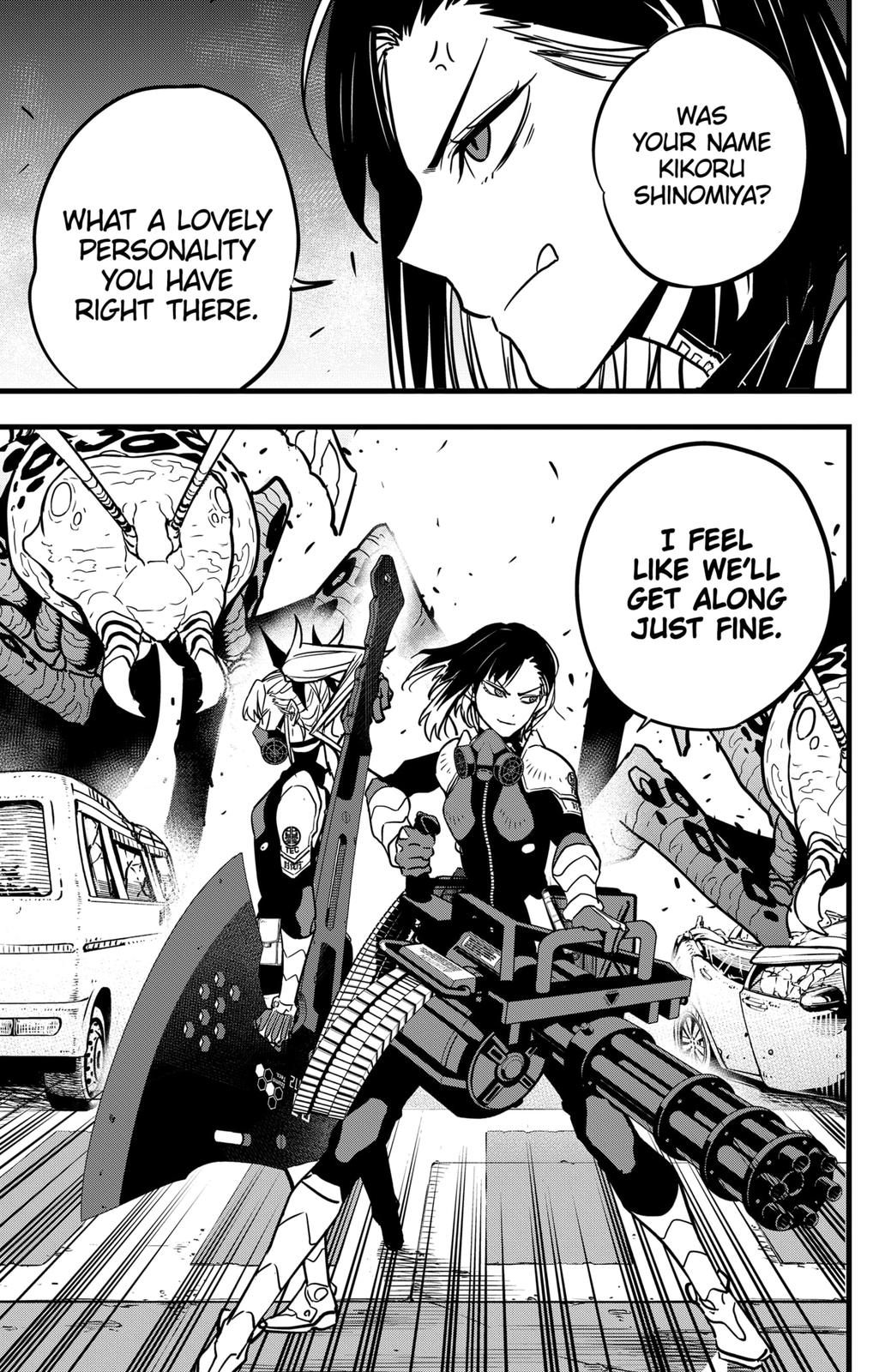 Read Kaiju No.8 ENGLISH Manga Online