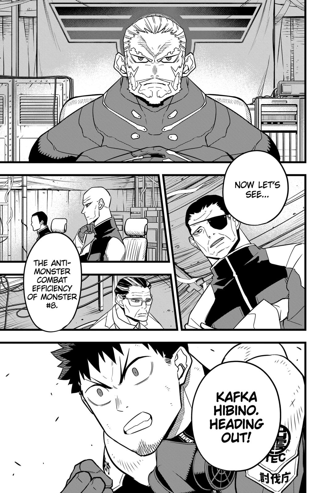 Read Kaiju No.8 ENGLISH Manga Online