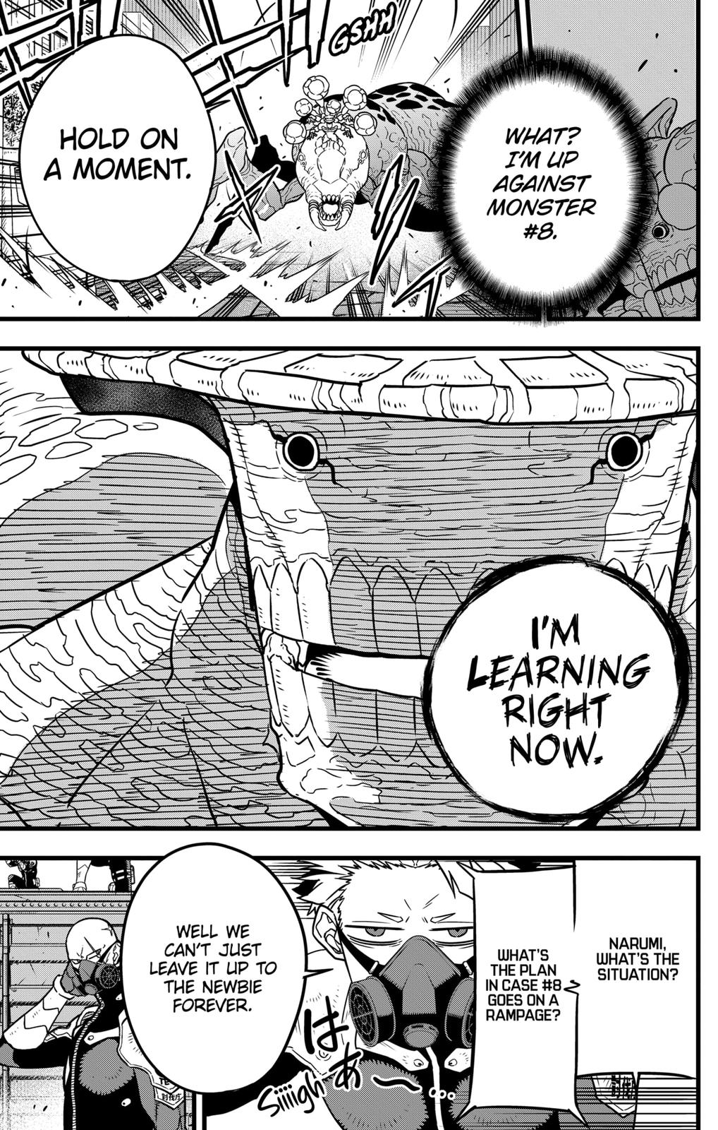 Read Kaiju No.8 ENGLISH Manga Online