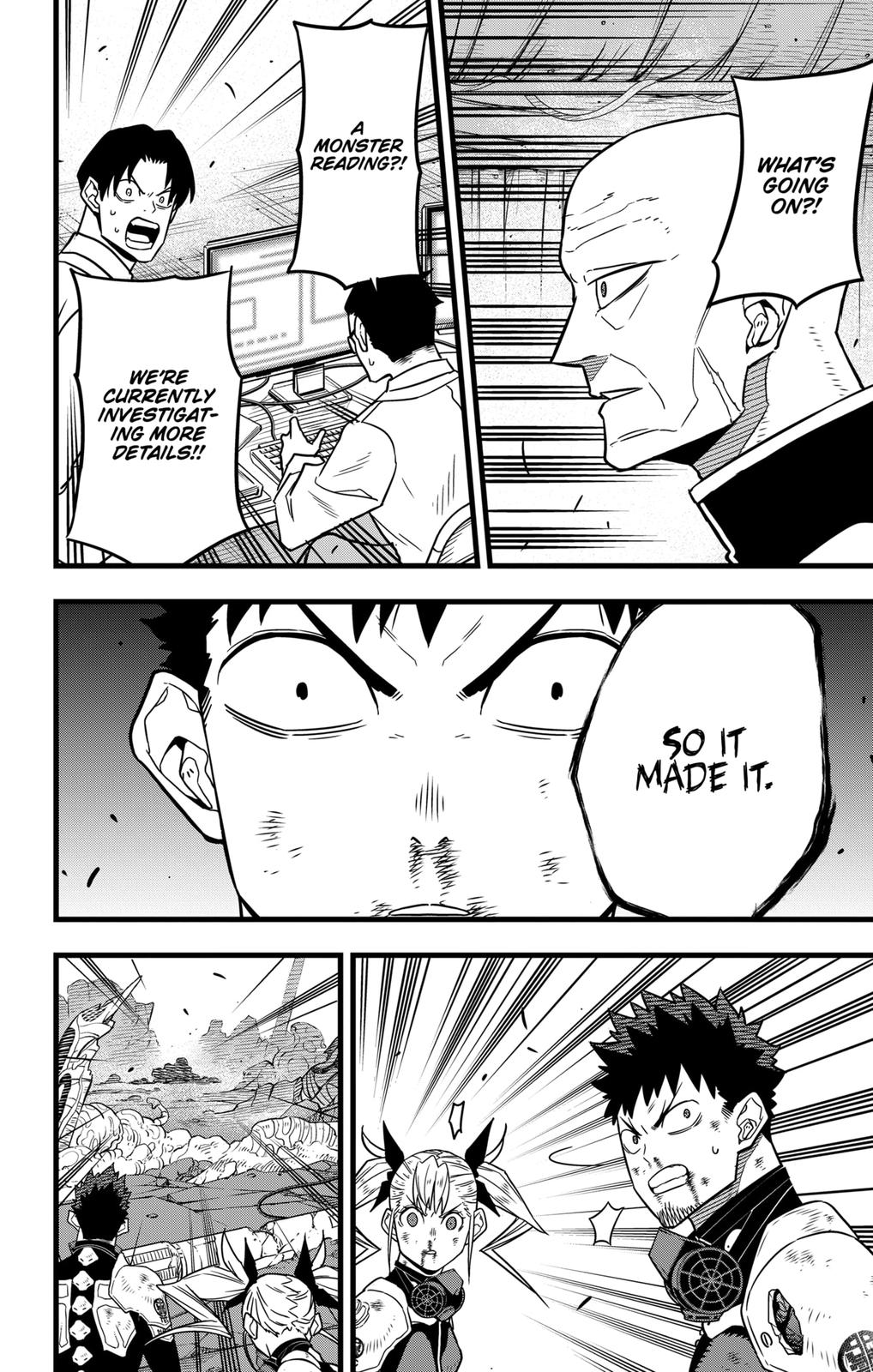 Read Kaiju No.8 ENGLISH Manga Online