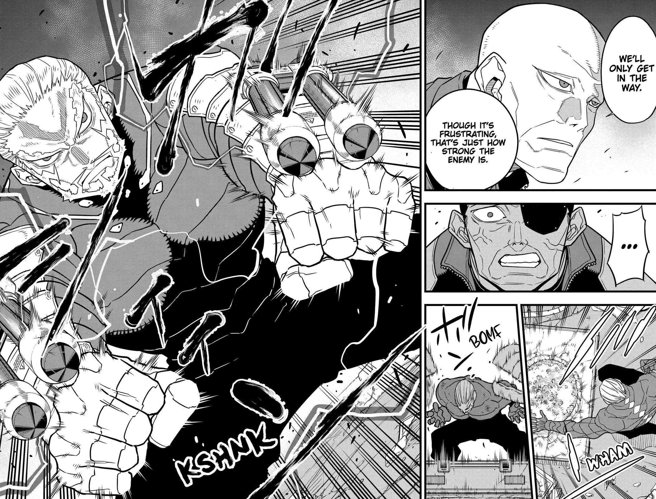 Read Kaiju No.8 ENGLISH Manga Online