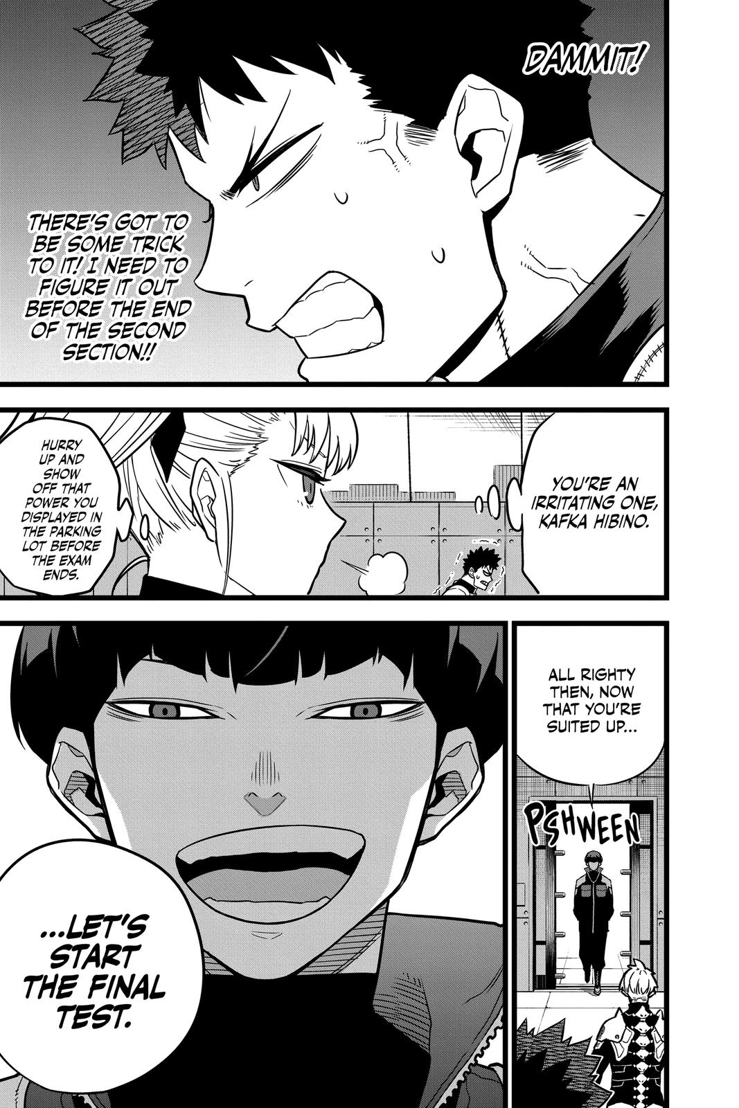 Read Kaiju No.8 ENGLISH Manga Online