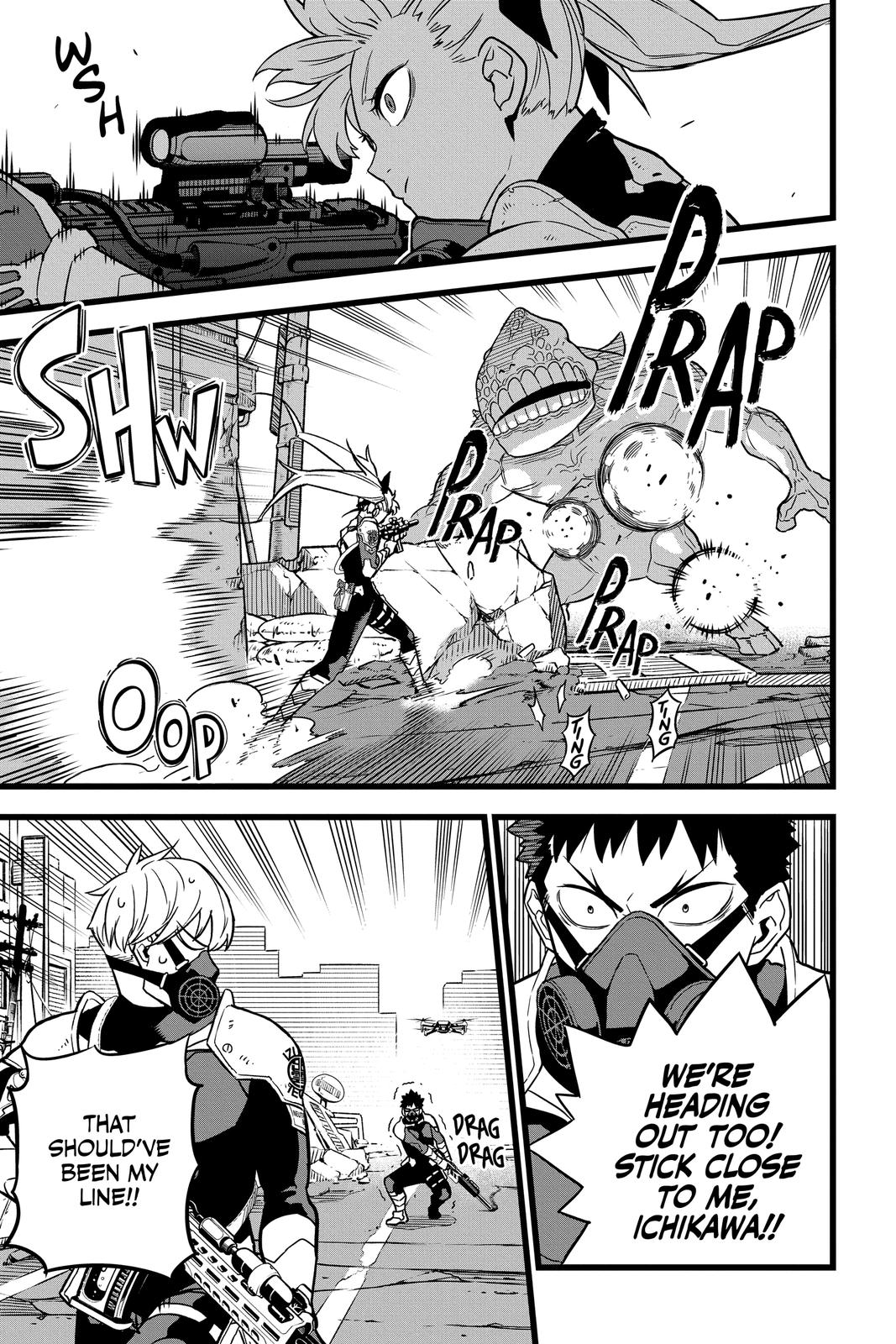 Read Kaiju No.8 ENGLISH Manga Online