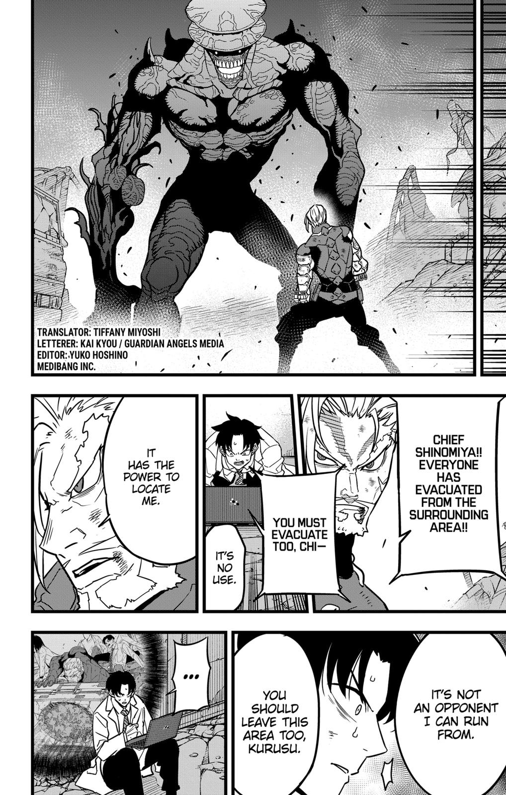 Read Kaiju No.8 ENGLISH Manga Online