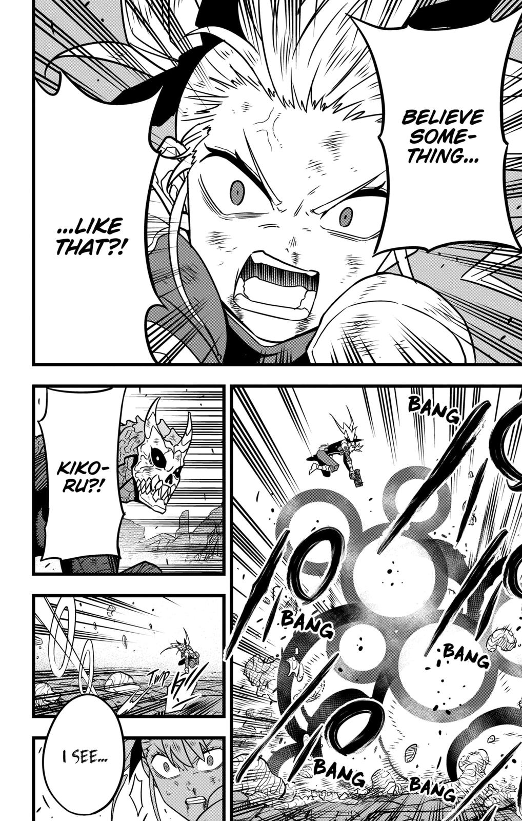 Read Kaiju No.8 ENGLISH Manga Online