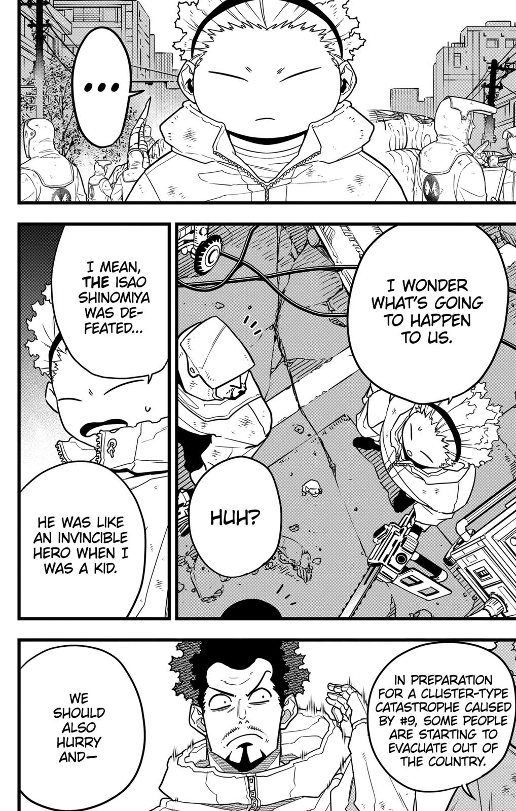 Read Kaiju No.8 ENGLISH Manga Online