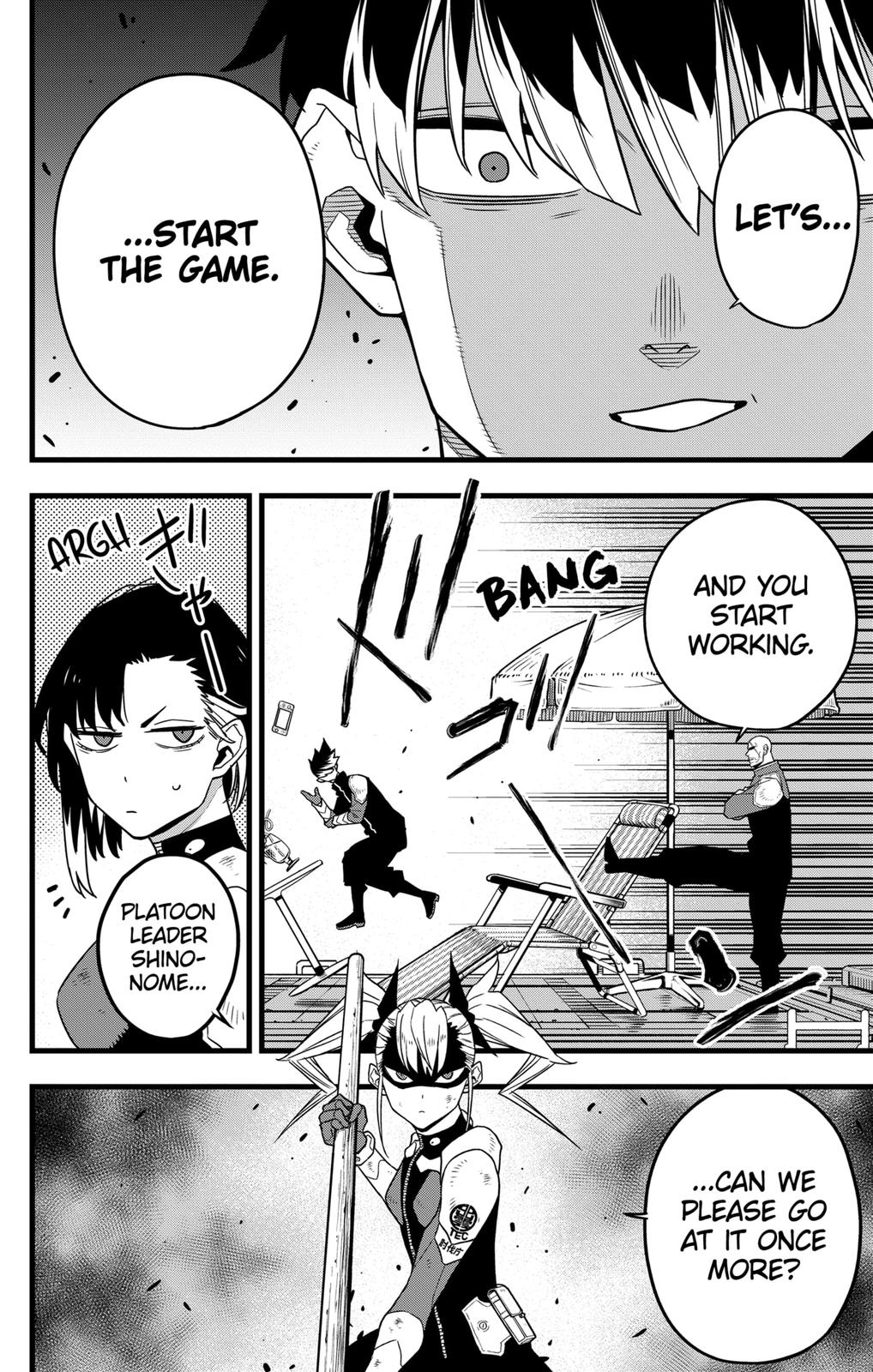 Read Kaiju No.8 ENGLISH Manga Online