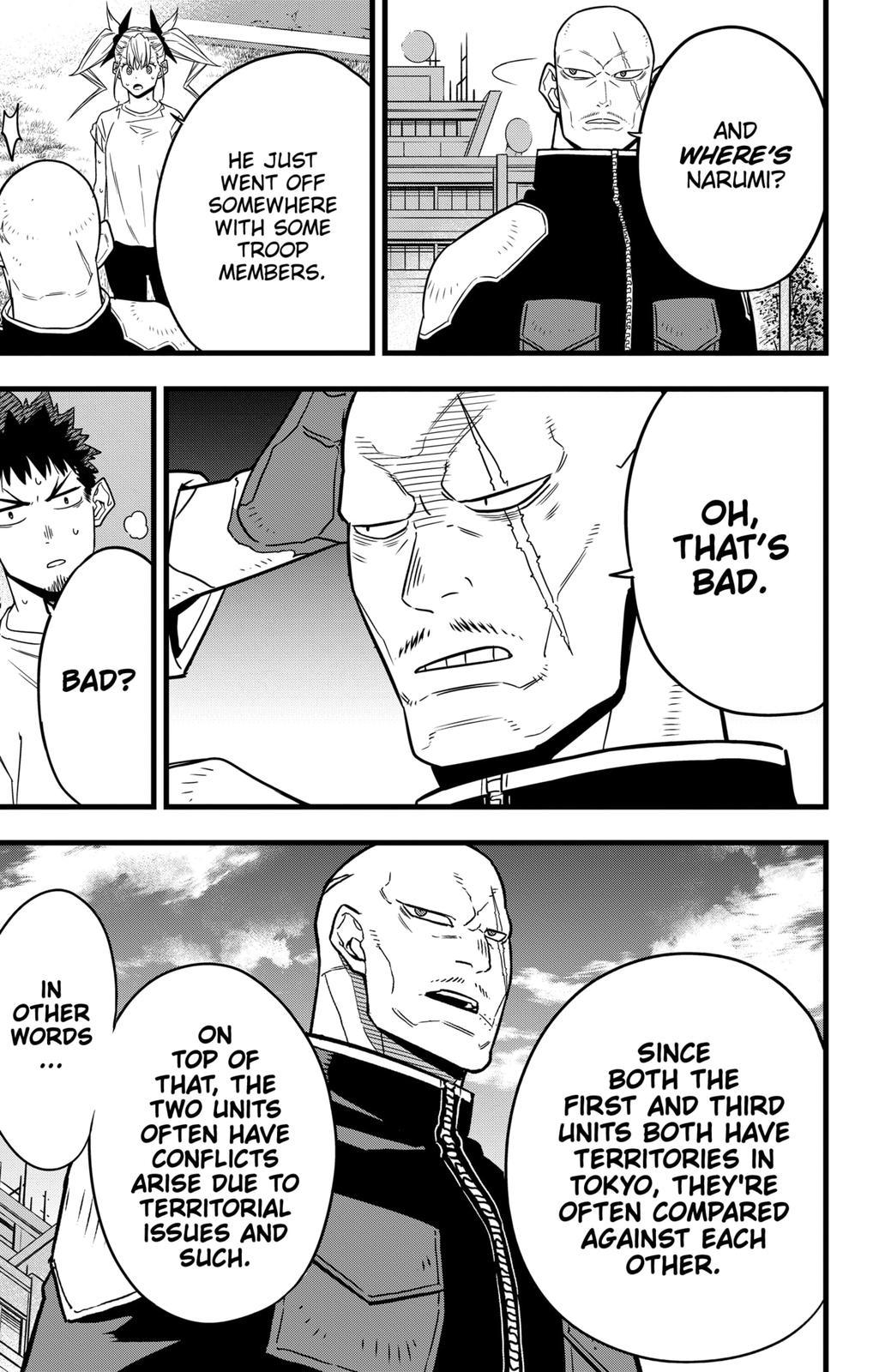 Read Kaiju No.8 ENGLISH Manga Online