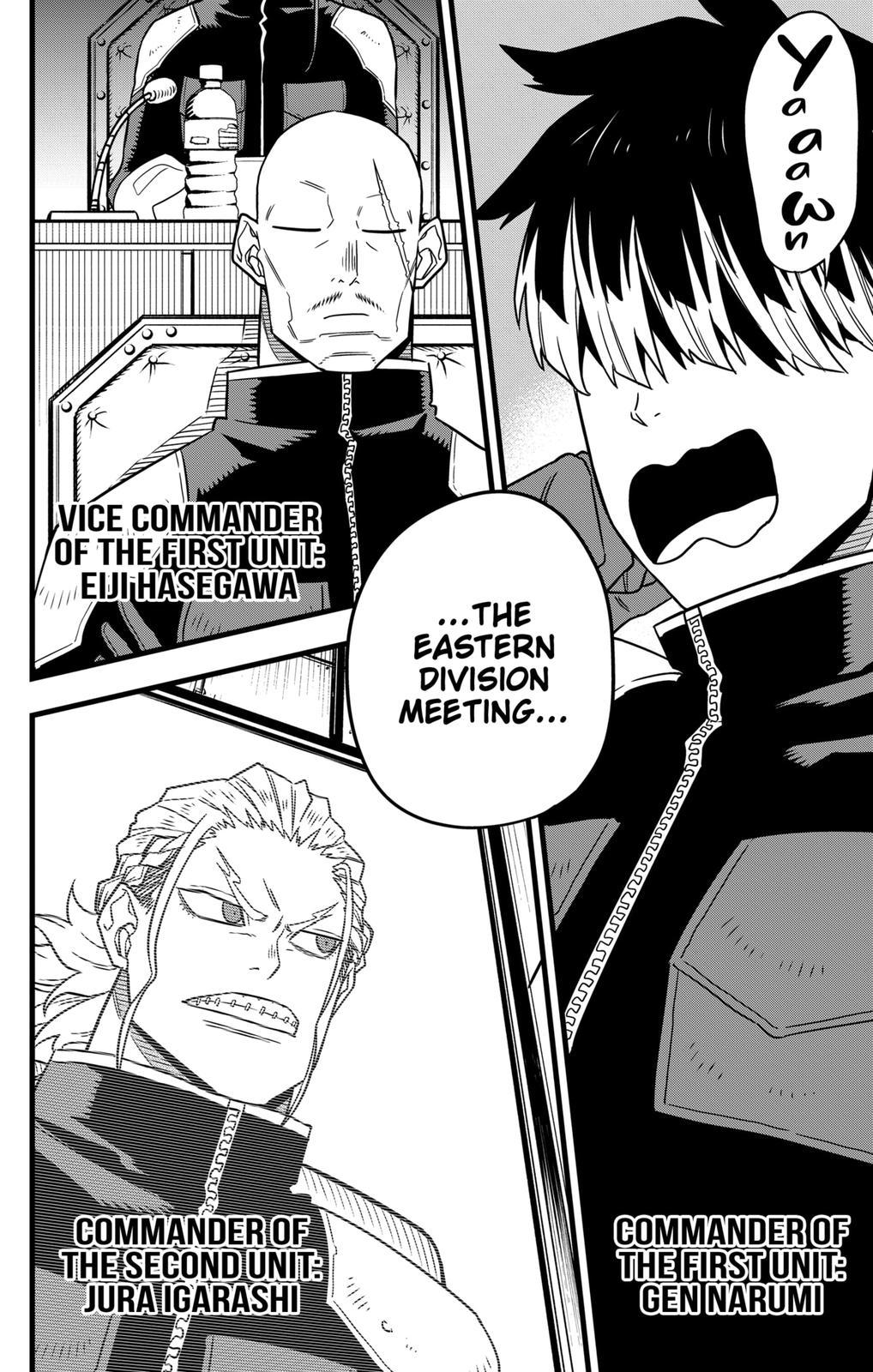 Read Kaiju No.8 ENGLISH Manga Online