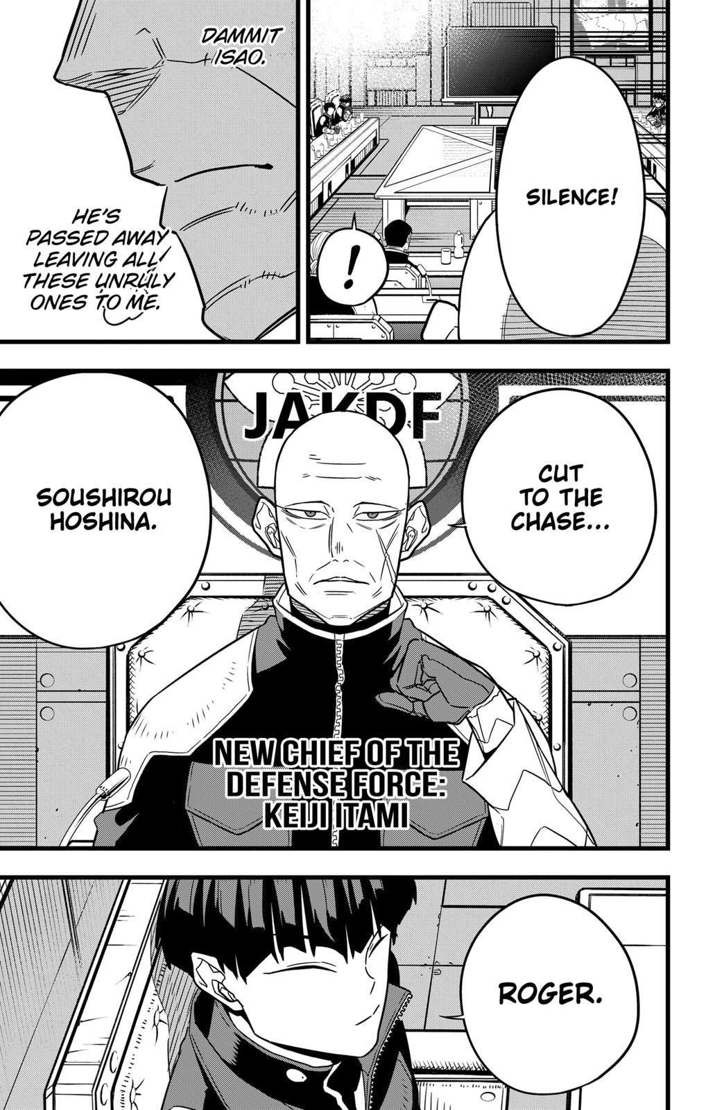 Read Kaiju No.8 ENGLISH Manga Online