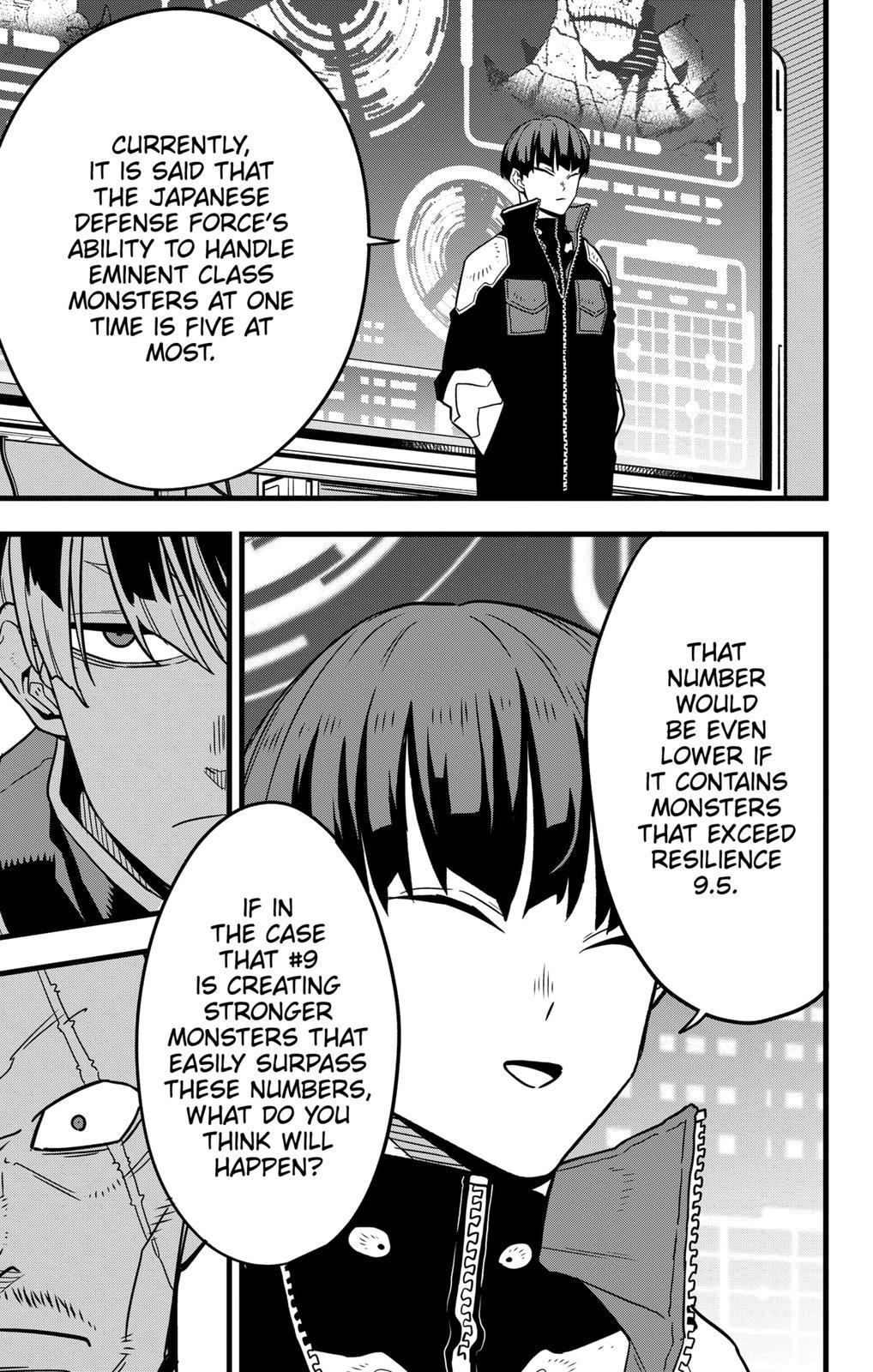 Read Kaiju No.8 ENGLISH Manga Online