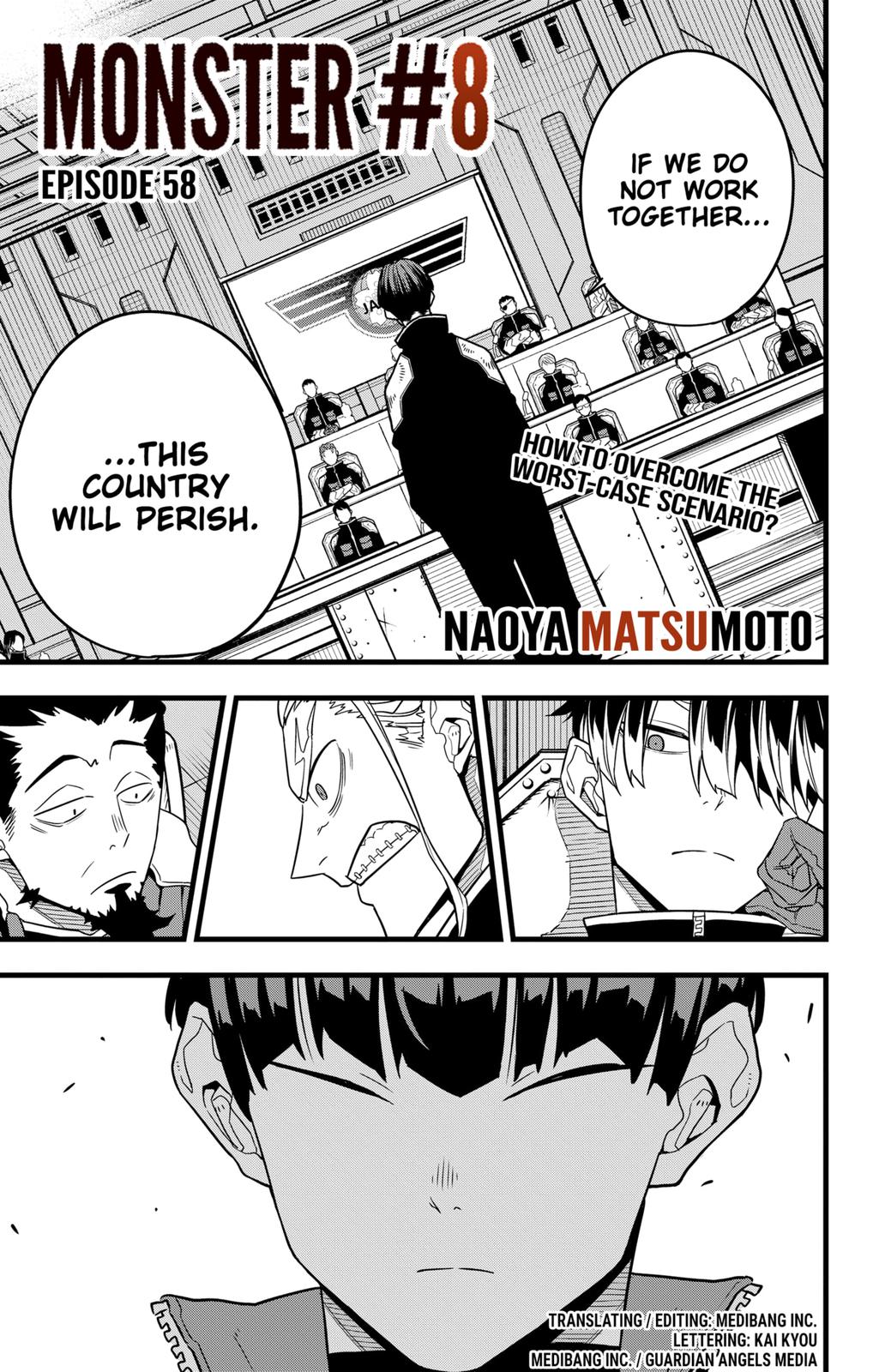 Read Kaiju No.8 ENGLISH Manga Online