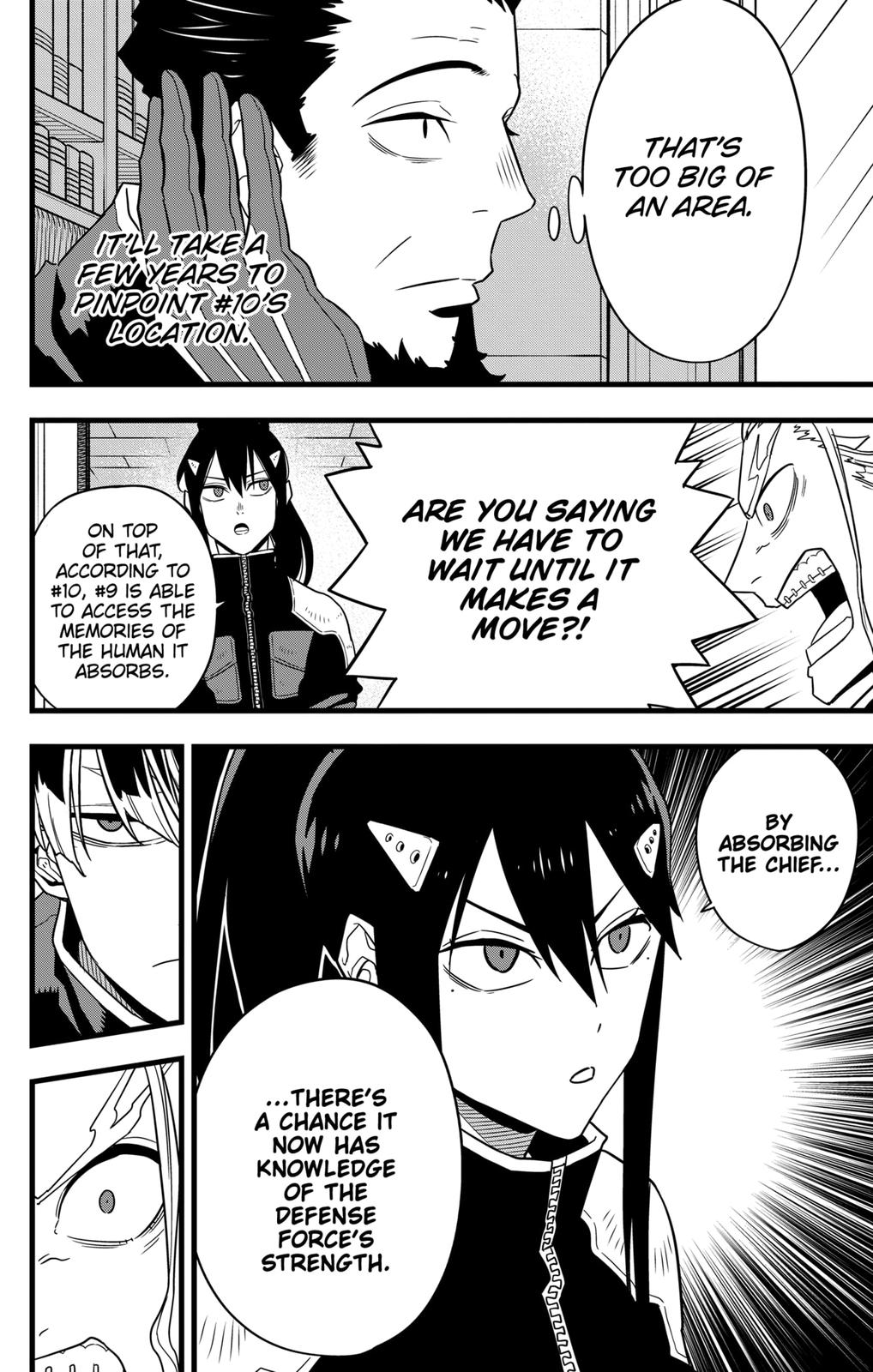 Read Kaiju No.8 ENGLISH Manga Online