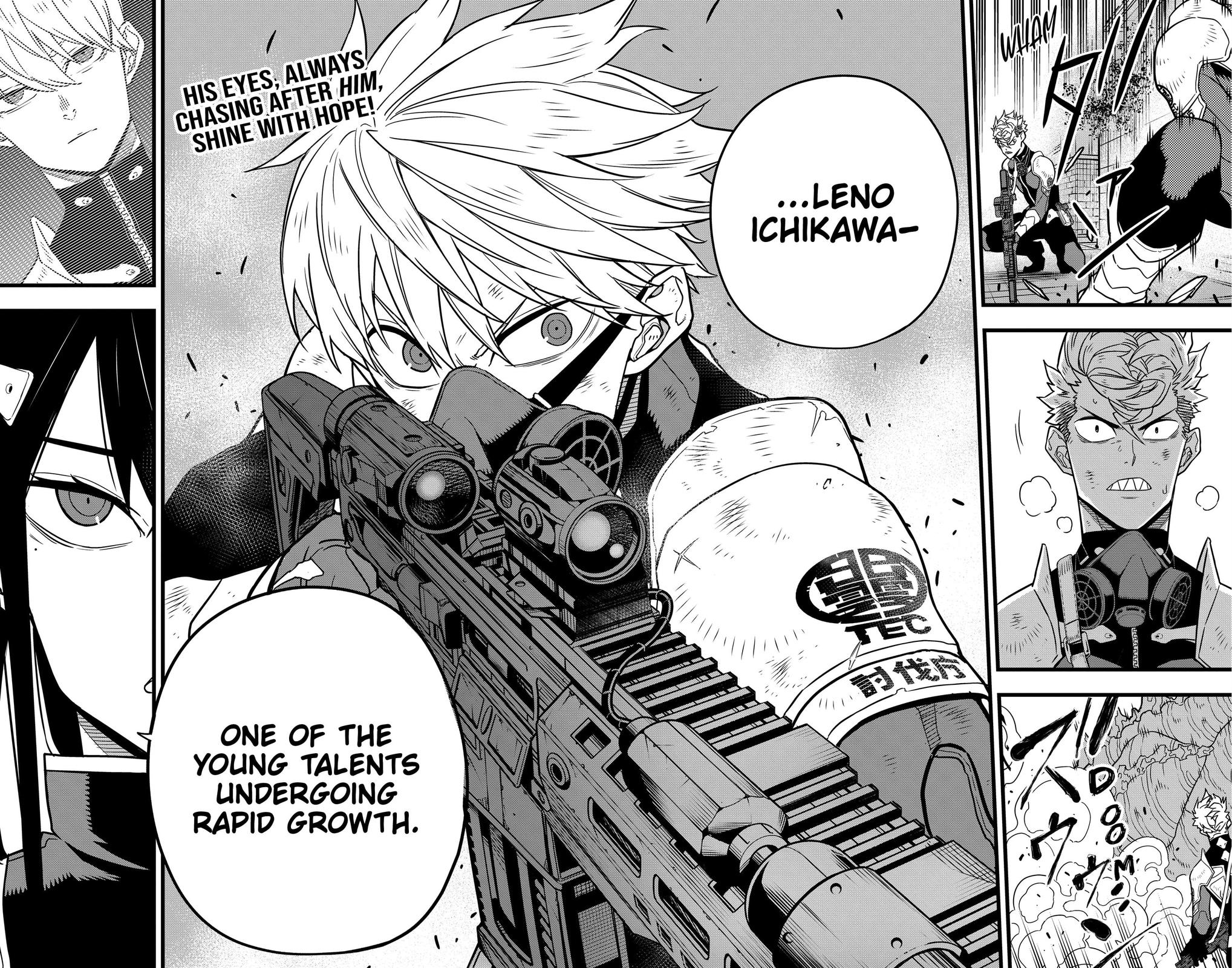 Read Kaiju No.8 ENGLISH Manga Online