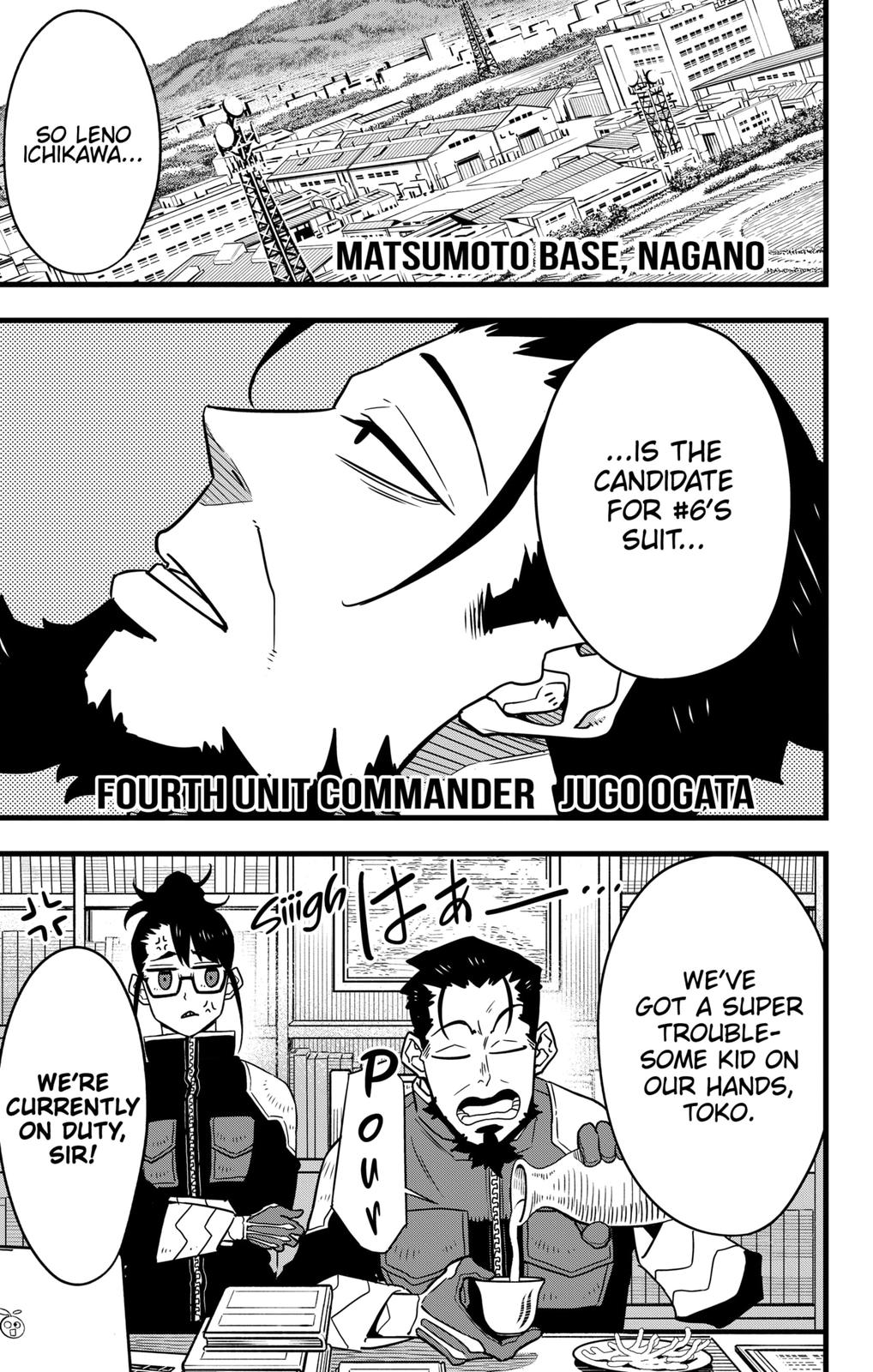 Read Kaiju No.8 ENGLISH Manga Online